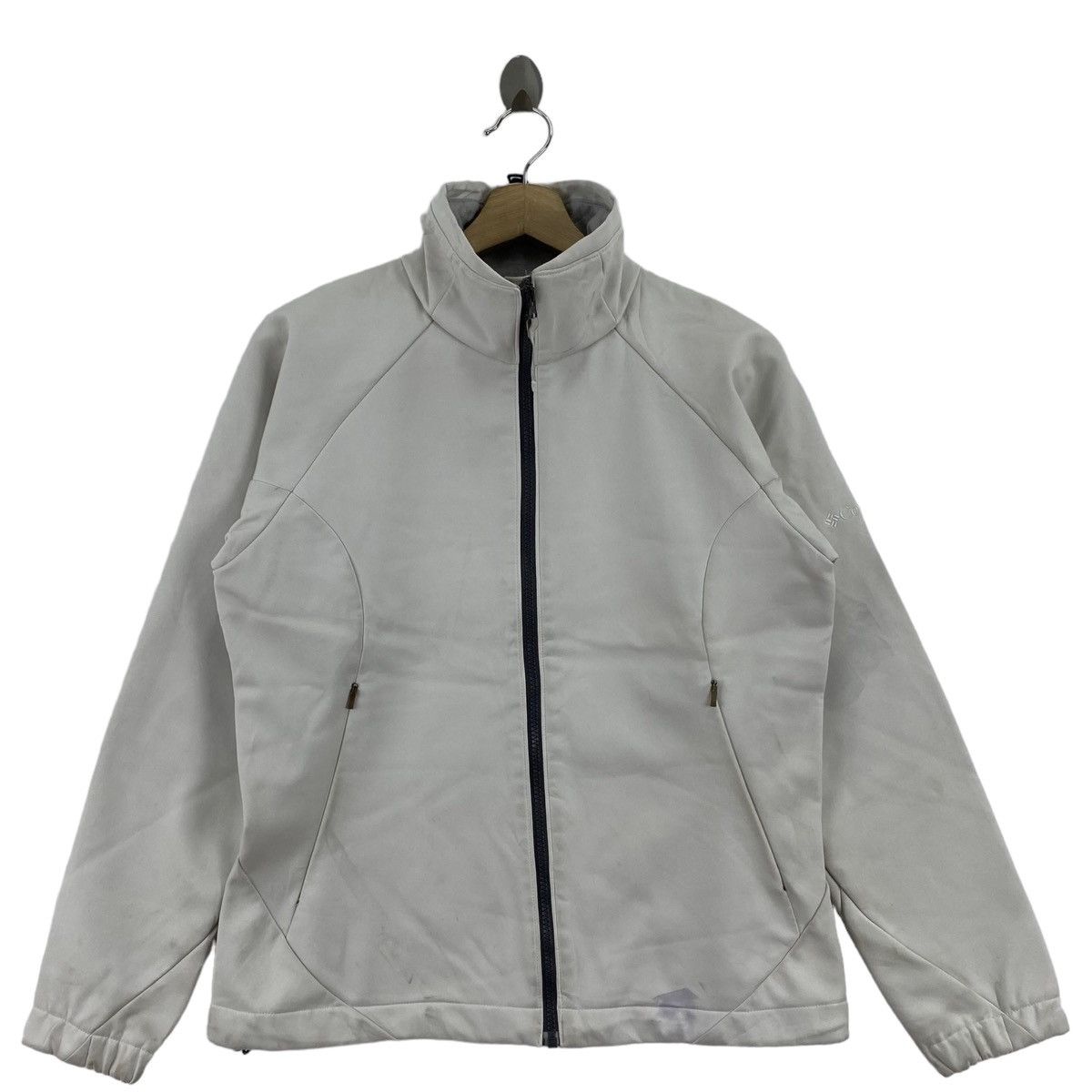 Columbia × Vintage Vintage COLUMBIA SPORTWEAR USA Full Zipper Grey Fleece Size M / US 6-8 / IT 42-44 - 1 Thumbnail