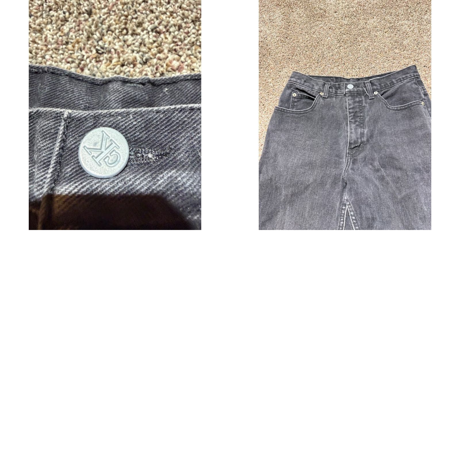 Calvin Klein VINTAGE Calvin Klein Women's Jeans Size 10 Black Denim High Rise Mom 90s Size 32" / US 10 / IT 46 - 10 Thumbnail