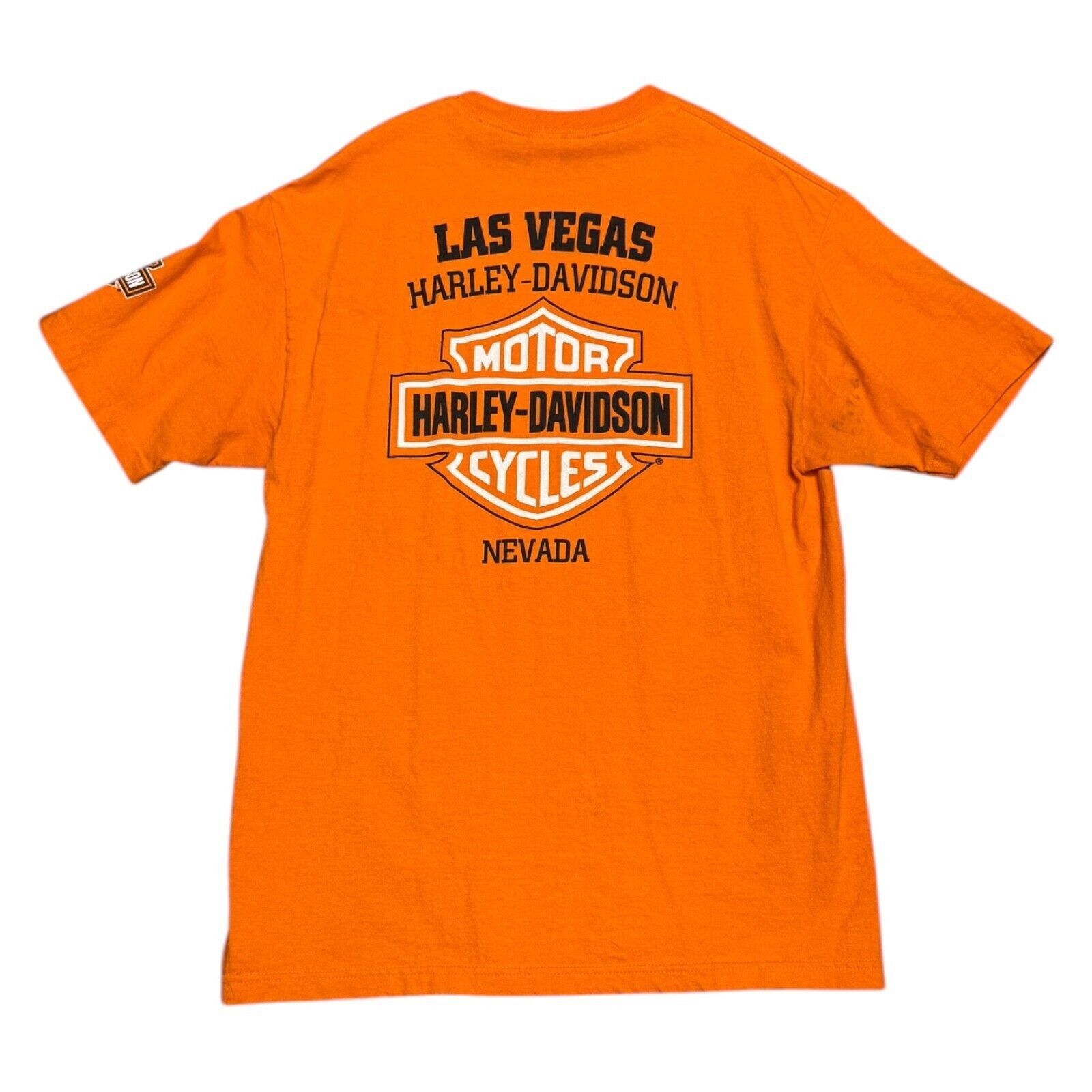 Harley Davidson HARLEY DAVIDSON Las Vegas Nevada Motorcycle Tee Shirt Medium Size US M / EU 48-50 / 2 - 2 Thumbnail