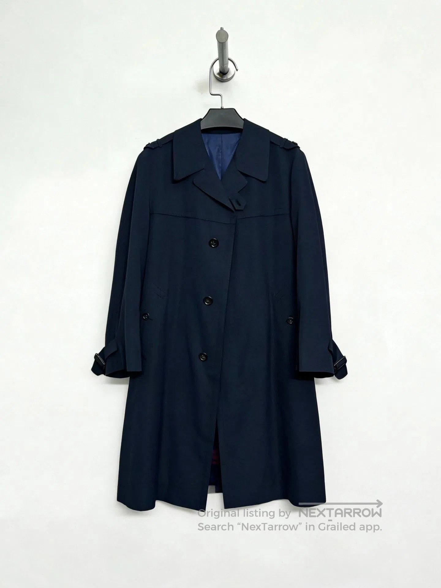 Lanvin Lanvin 1990's Wool Trench Coat. Size US S / EU 44-46 / 1 - 1 Thumbnail