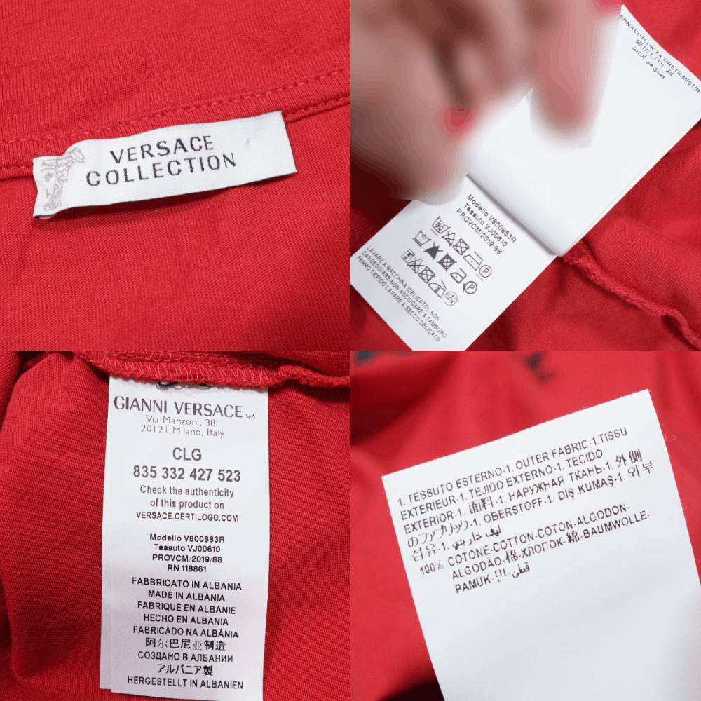 Versace Big Logo T-Shirt Size US M / EU 48-50 / 2 - 6 Thumbnail