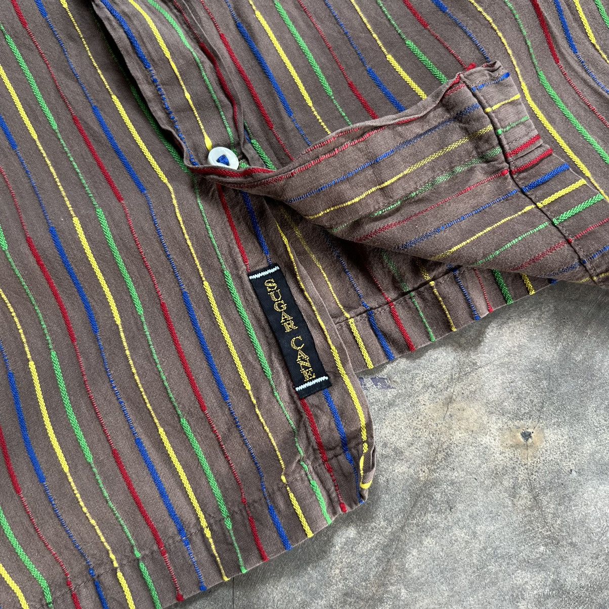 Sugar Cane Japanese Sugar Cane Embroidery Multicolor Stripe Shirt Size US M / EU 48-50 / 2 - 6 Thumbnail
