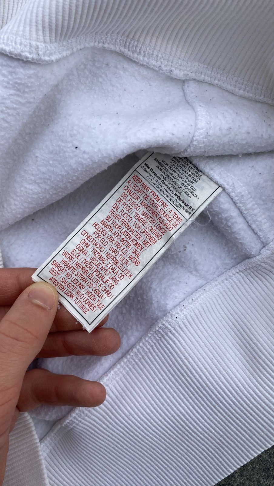 Nike × Vintage Vintage Crewneck Nike Swoosh Size US S / EU 44-46 / 1 - 5 Thumbnail