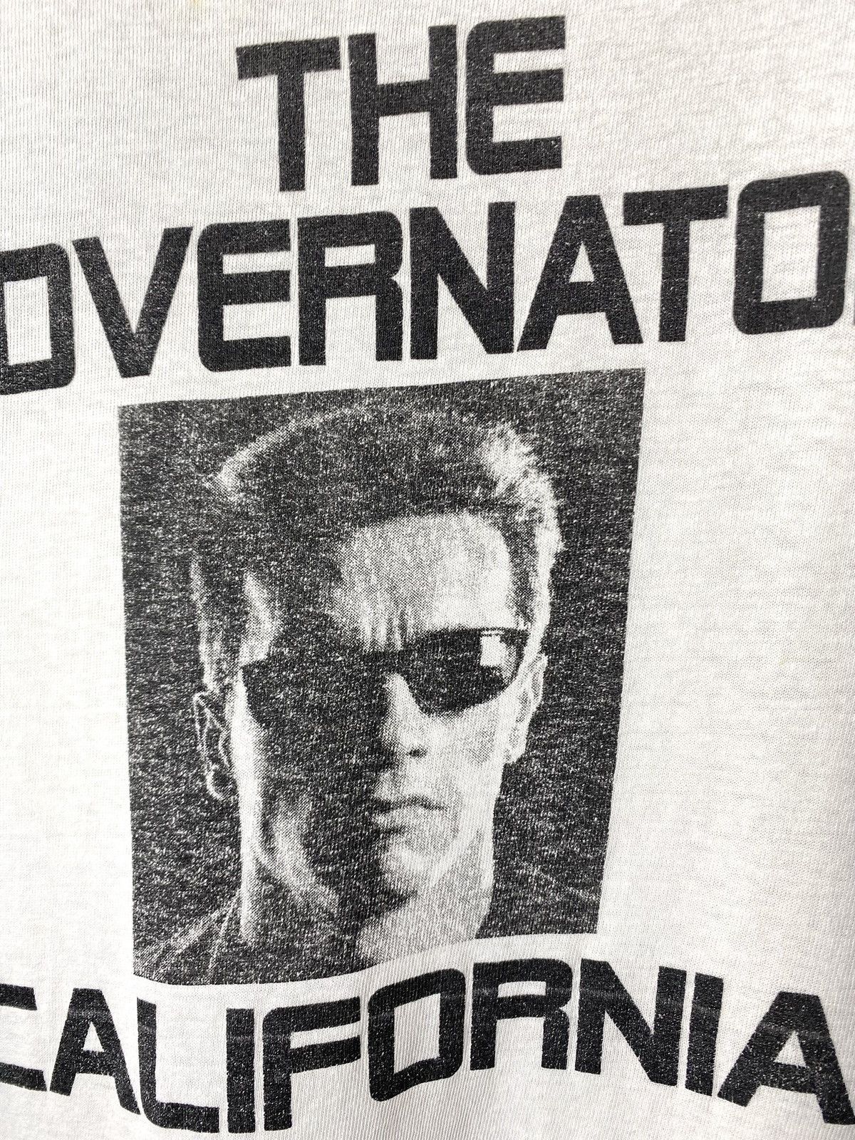 Vintage Vintage Schwarzenegger Terminator Movie Governator T Shirt Size US M / EU 48-50 / 2 - 3 Thumbnail