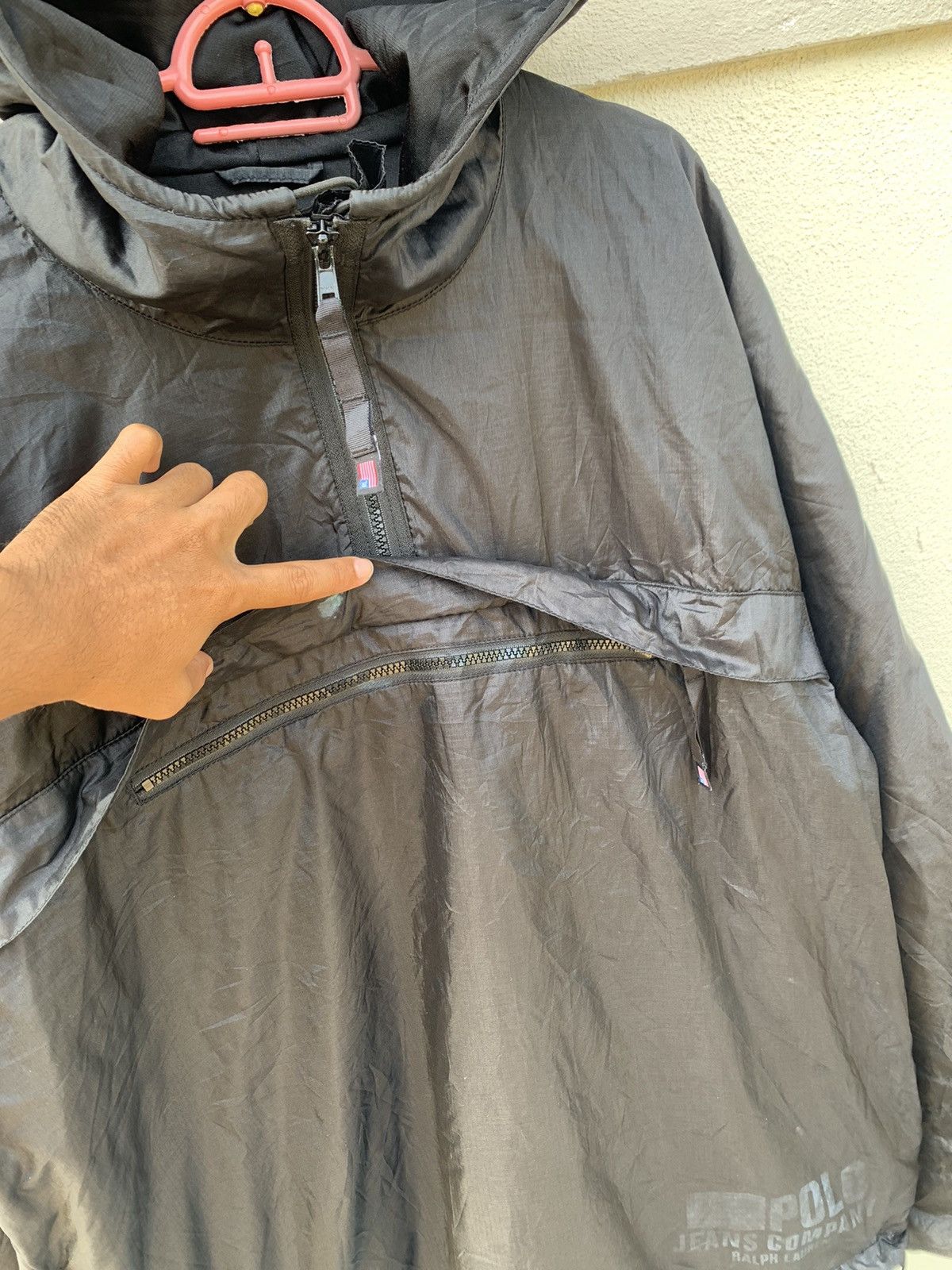Polo Ralph Lauren Polo Jeans Co Ralph Lauren Anorak Hoodie Half Zip Size US M / EU 48-50 / 2 - 3 Thumbnail