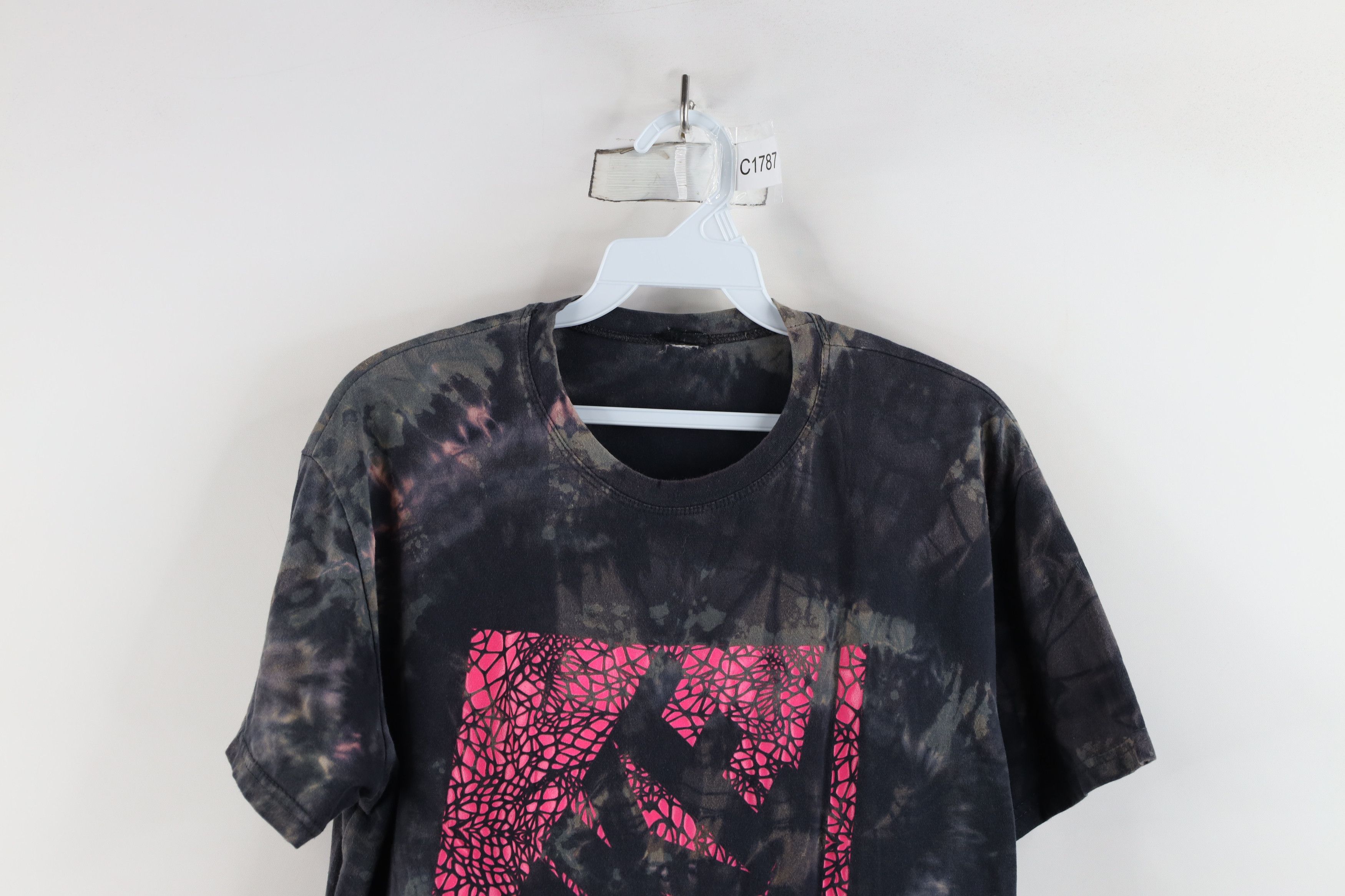 Nike × Vintage Vintage Nike Distressed Big Swoosh Acid Wash T-Shirt Size US M / EU 48-50 / 2 - 2 Thumbnail