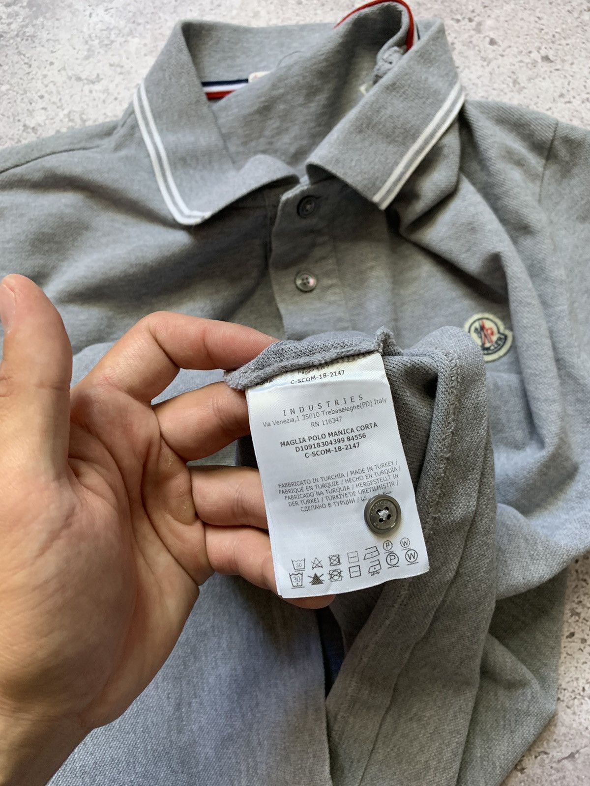 Moncler Moncler Maglia Polo Shirt Size US M / EU 48-50 / 2 - 4 Thumbnail