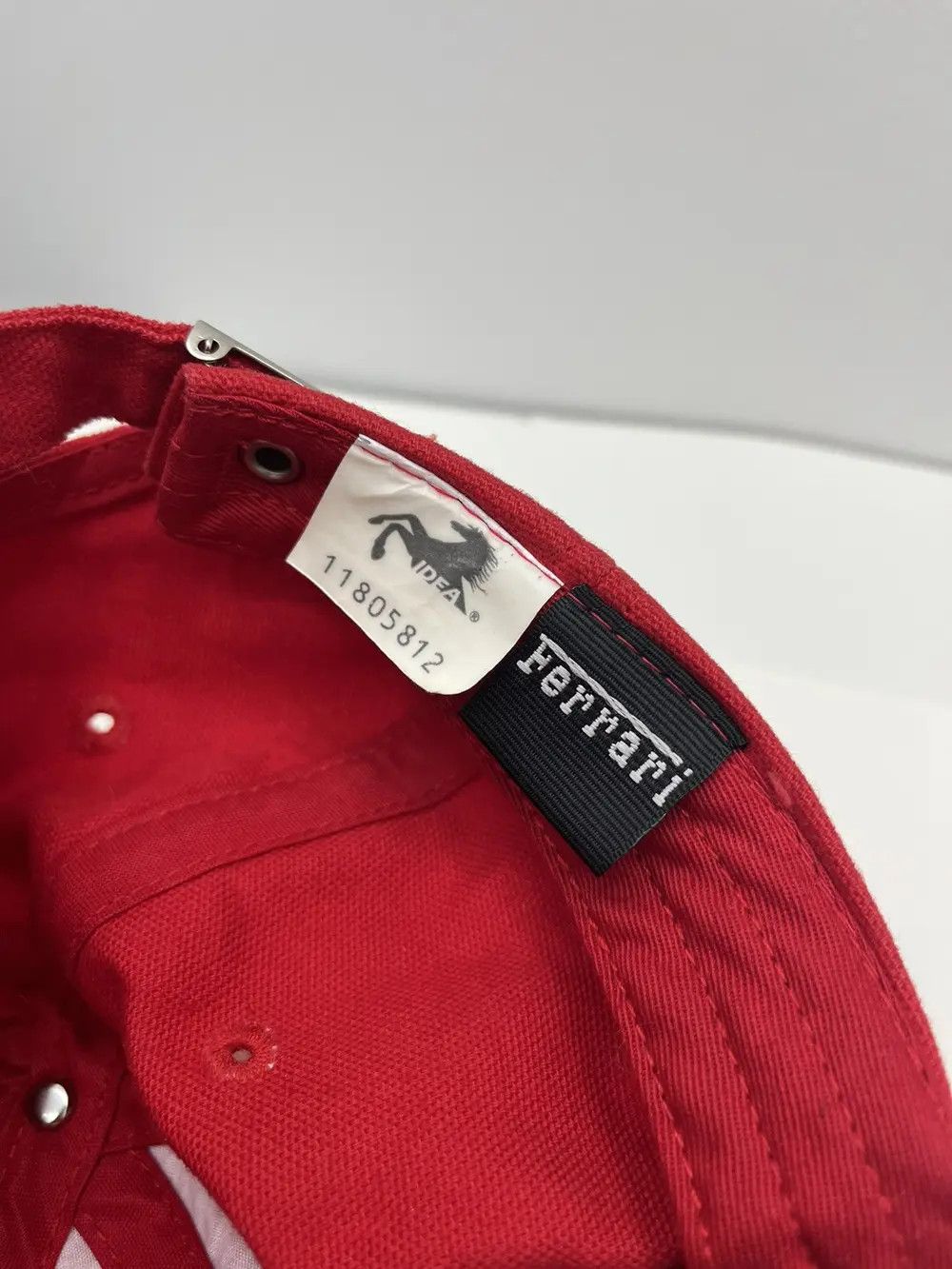 Ferrari Vintage Small Size Ferrari Cap Size ONE SIZE - 4 Thumbnail
