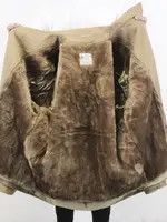 London Fog 70's Trench Coat M Faux Sherpa Fur Lining Rain Mac Jacket Size US M / EU 48-50 / 2 - 8 Thumbnail