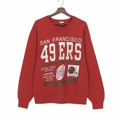 Vintage San Francisco 49ers Sweatshirt - Red on Garmentory