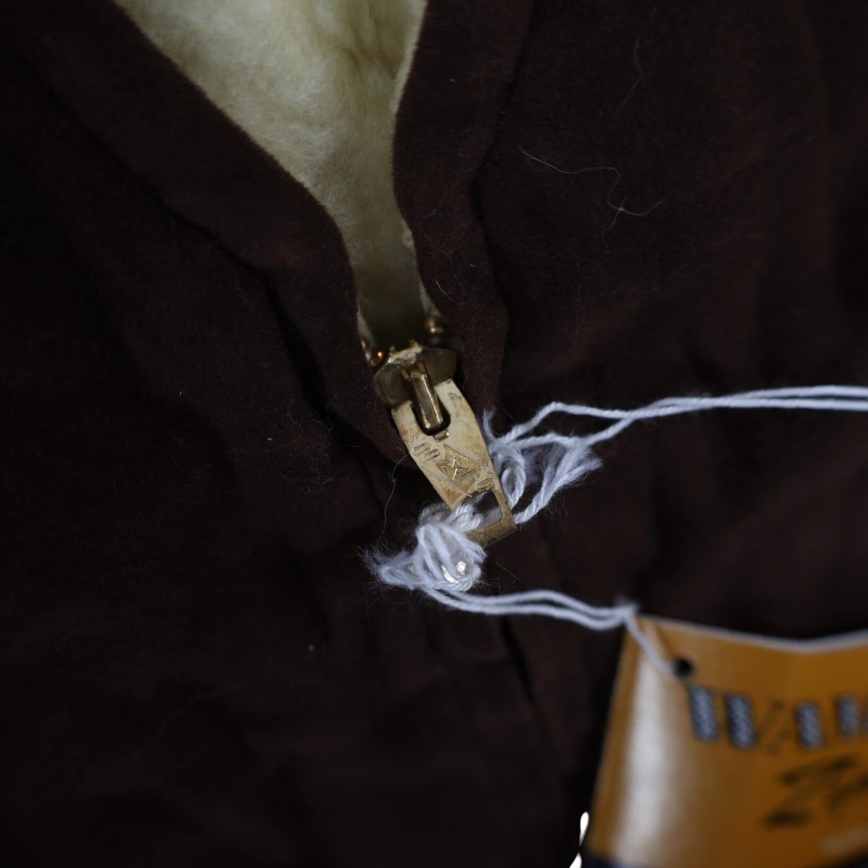 Vintage VINTAGE Grais Suede Vest Sherpa L Brown Mens Large NWT Size US L / EU 52-54 / 3 - 5 Thumbnail