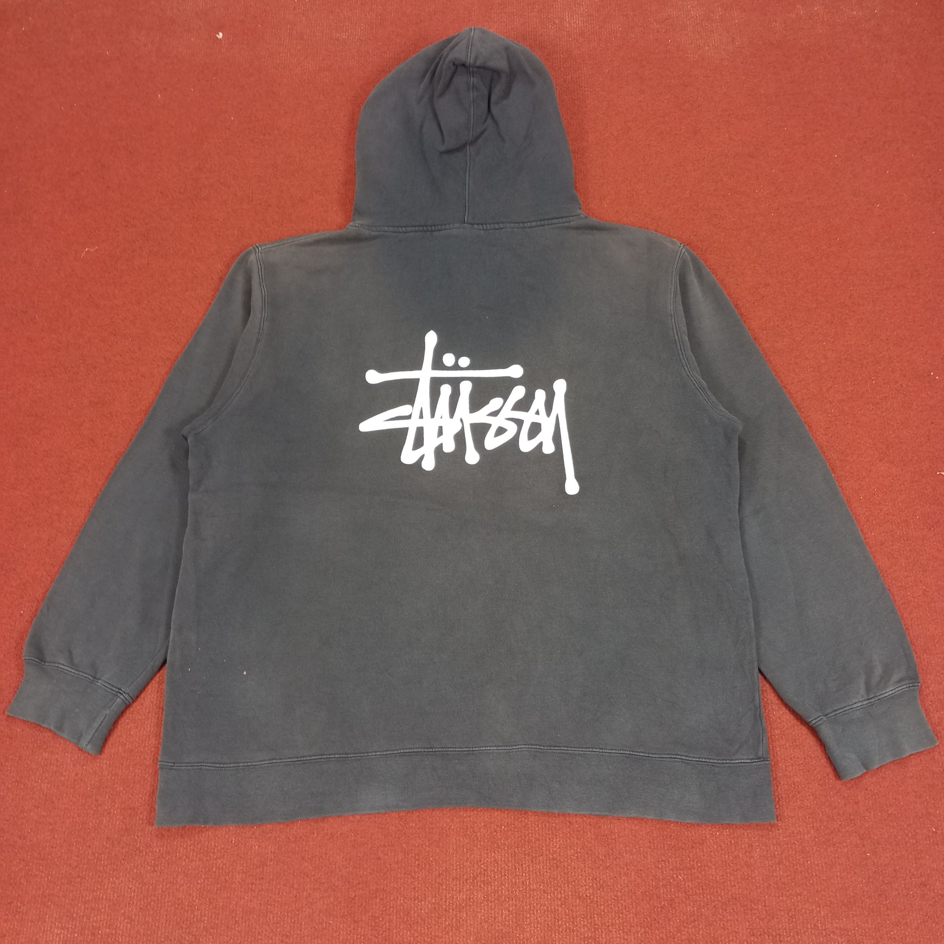 Stussy × Vintage Stussy Streetwear Style Custom Art Logo Style Hoodies Size US XL / EU 56 / 4 - 3 Thumbnail