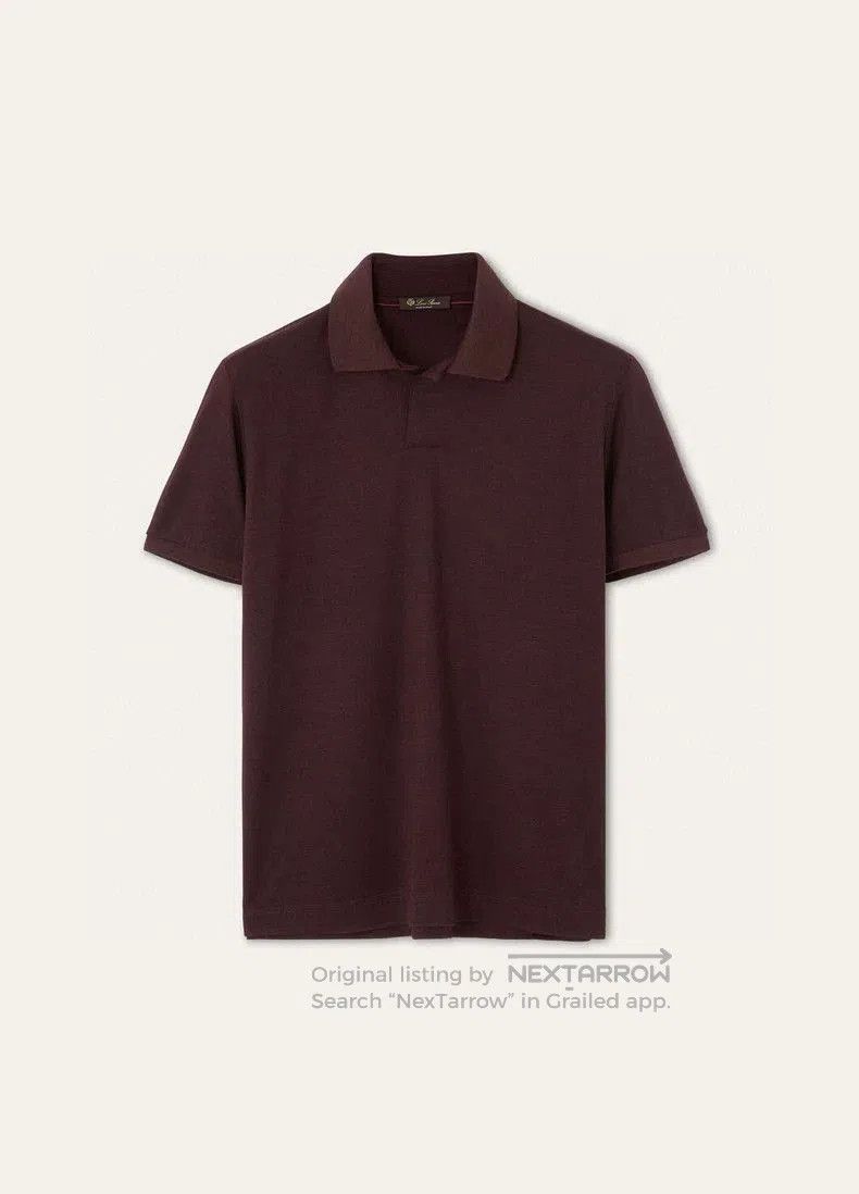 Loro Piana Loro Piana Open Cashmere Silk Polo Shirt. Size US S / EU 44-46 / 1 - 6 Thumbnail
