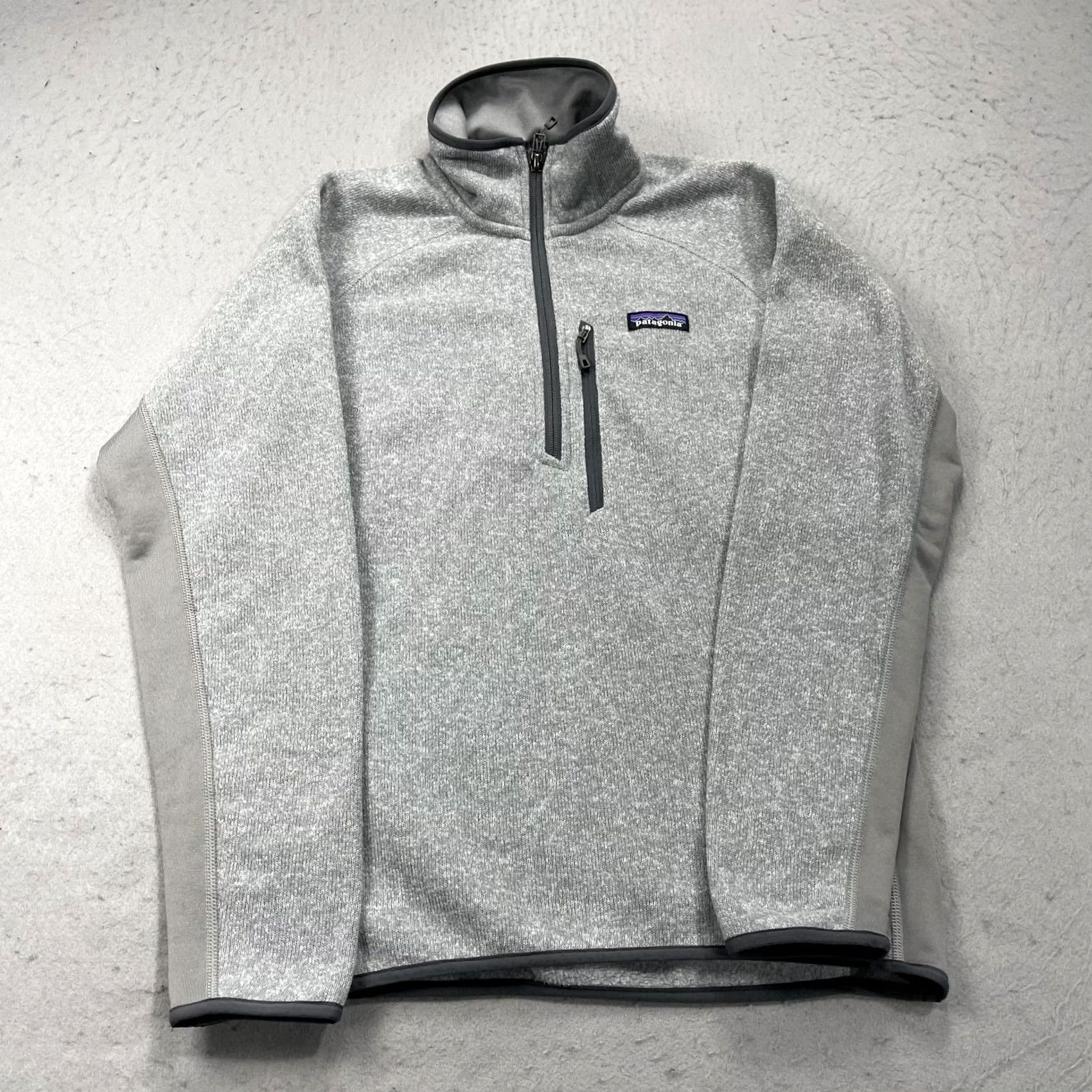 Patagonia Patagonia Better Sweater Mens Small Gray 1/4 Zip Fleece Jacket Outdoor Hiking Mens S Gray Patagonia Better Sweater Jacket Size US S / EU 44-46 / 1 - 2 Thumbnail