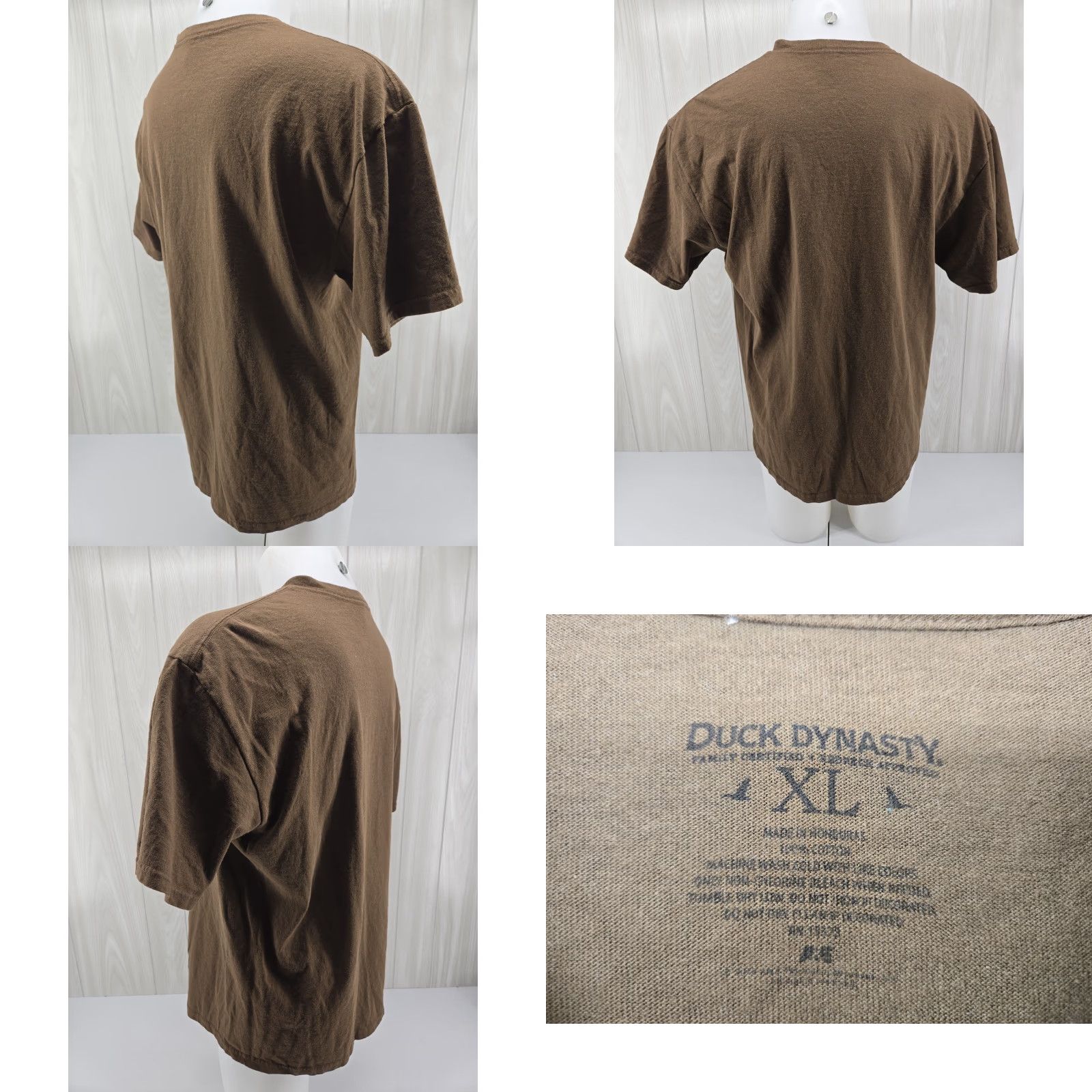 Vintage VINTAGE Duck Dynasty Shirt Mens XL Brown Uncle Si I’ve Always Been A Ladies Man Hunting Shirt Size US XL / EU 56 / 4 - 8 Thumbnail