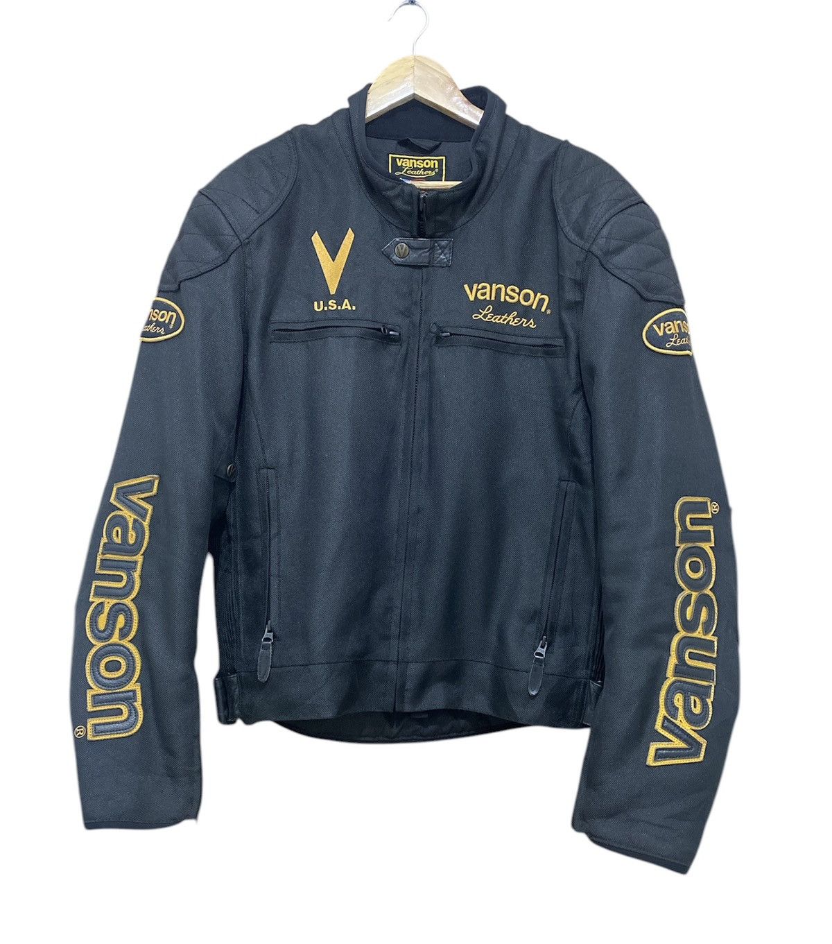 Sports Specialties Vanson Leather Rider Motorcycles Jacket Size US XL / EU 56 / 4 - 1 Thumbnail