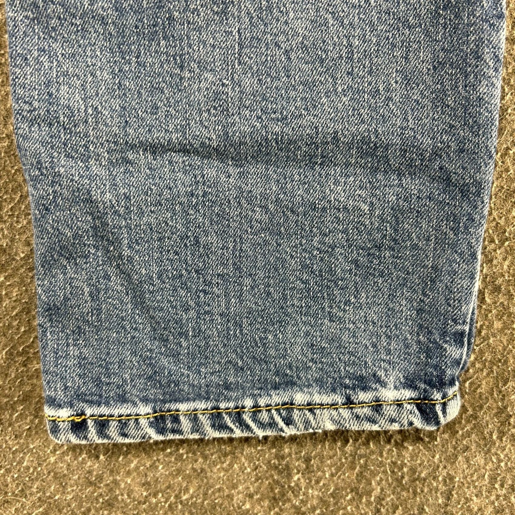 Levi's Levi's 511 Jeans Mens 32x30 Slim Fit Medium Wash Blue Stretch Denim Regular Size 32 Modern Distressed 5-Pocket Button Fly Zip Mens Size US 32 / EU 48 - 6 Thumbnail