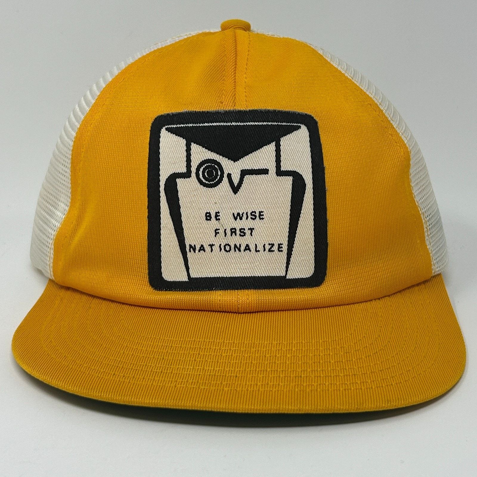 Vintage Vintage 70s First National Bank Trucker Hat Baseball Cap FNC Size ONE SIZE - 1 Thumbnail