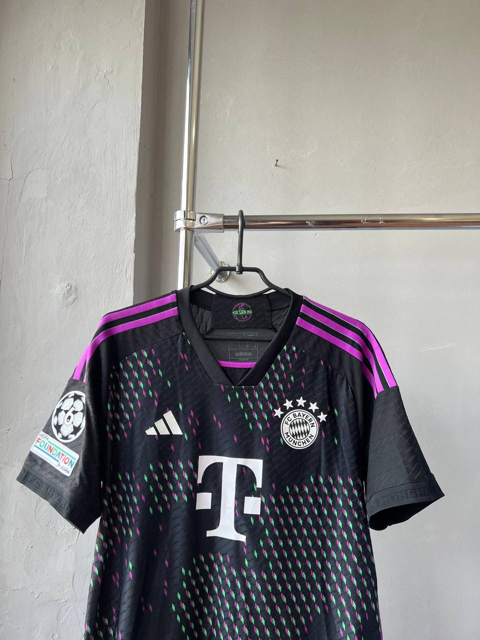 Adidas 2023/24 BAYERN MUNICH #11 COMAN AWAY SOCCER JERSEY SHIRT SzL Size US L / EU 52-54 / 3 - 6 Thumbnail