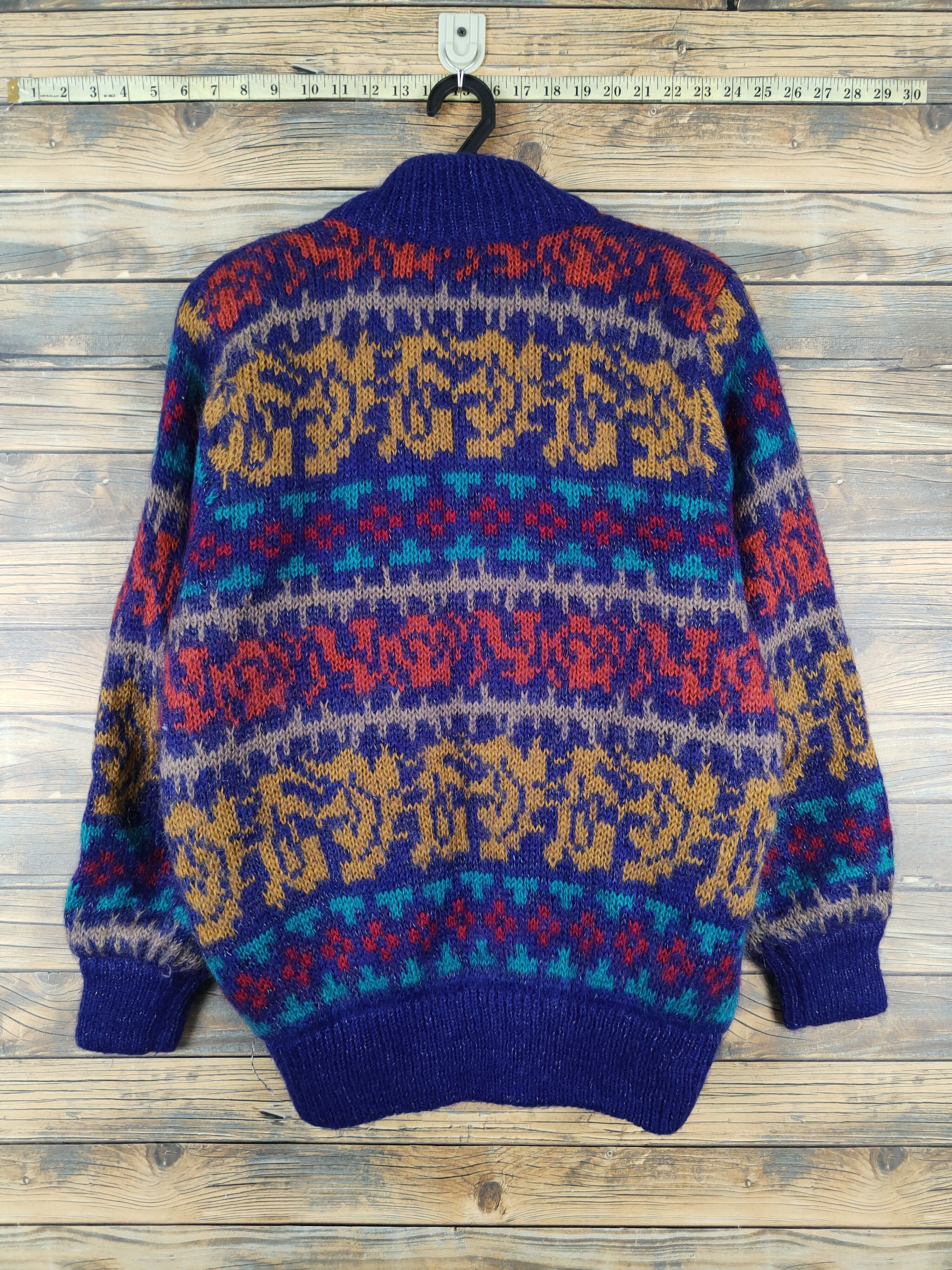 Japanese Brand Allen a Pieo vintage art japan Knitwear Sweaters #W1008 Size US M / EU 48-50 / 2 - 7 Thumbnail