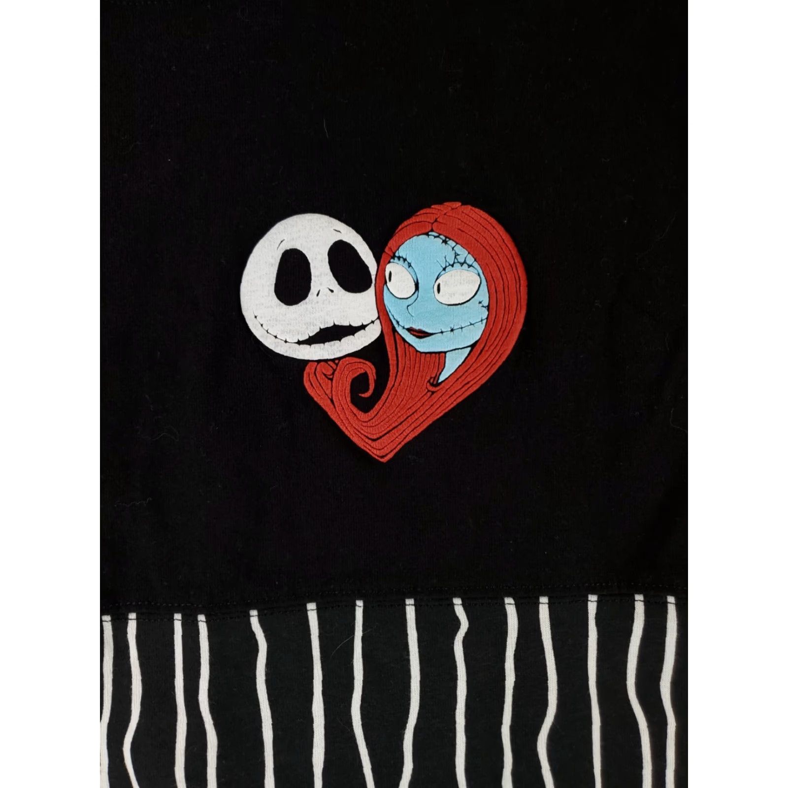 Disney Disney Spirit Jersey Nightmare Before Christmas T Shirt Long Sleeve Mens S Black Spirit Jersey Shirt Mens S Size US S / EU 44-46 / 1 - 2 Thumbnail
