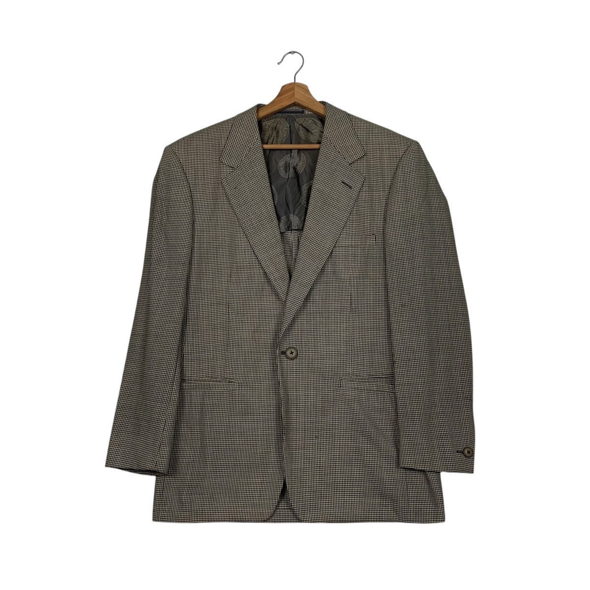 Versace Vintage Gianni Versace Couture Wool Blazer Jacket Size US M / EU 48-50 / 2 - 1 Thumbnail
