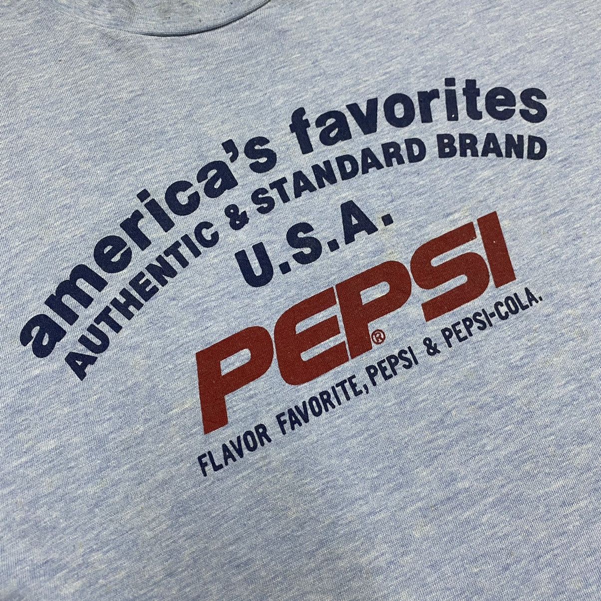 Pepsi × Vintage Vintage 90s Pepsi T-shirt Size US L / EU 52-54 / 3 - 4 Thumbnail
