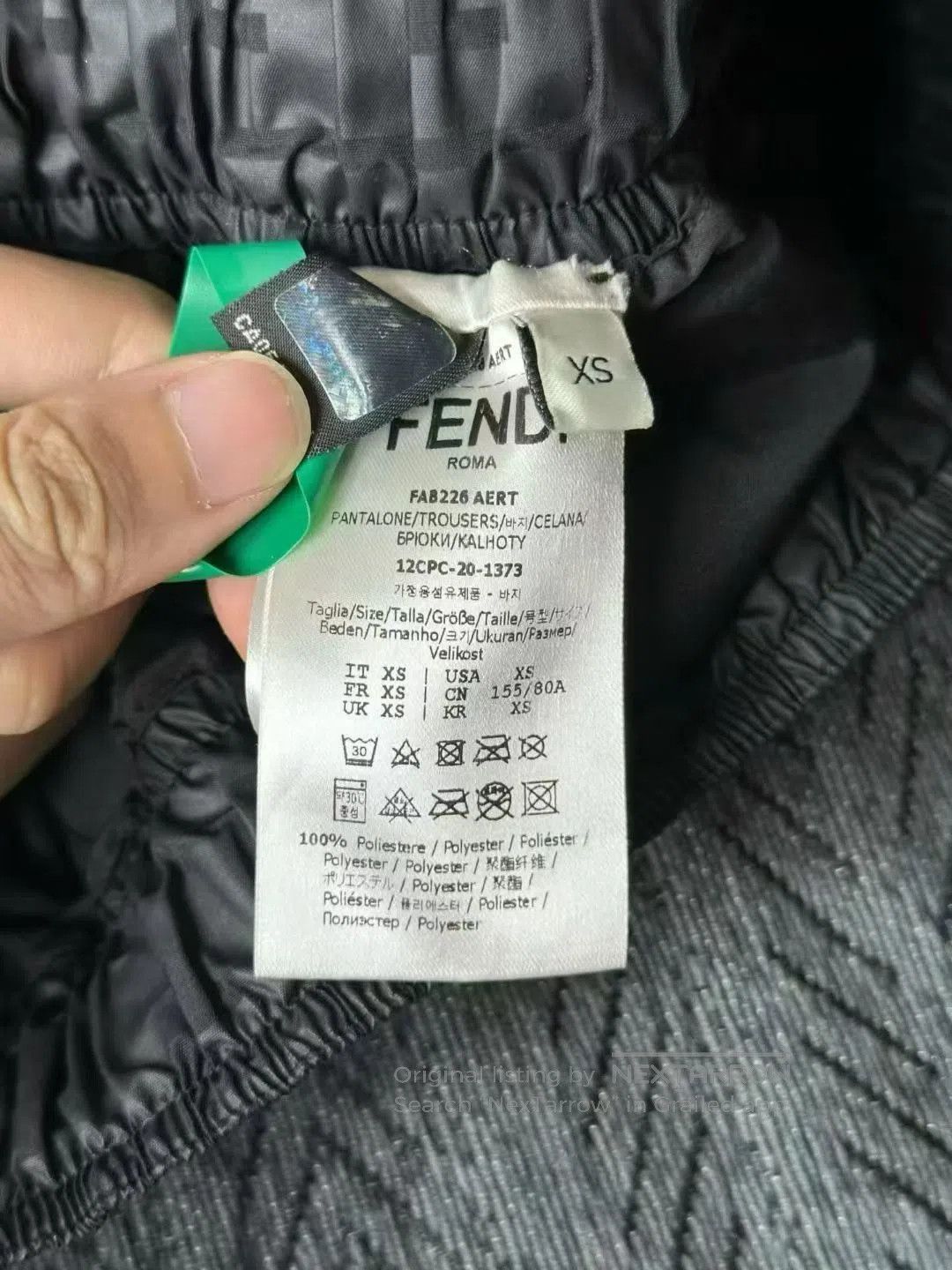 Fendi FENDI size XS Printed Sweatpants| Size US 27 - 4 Thumbnail