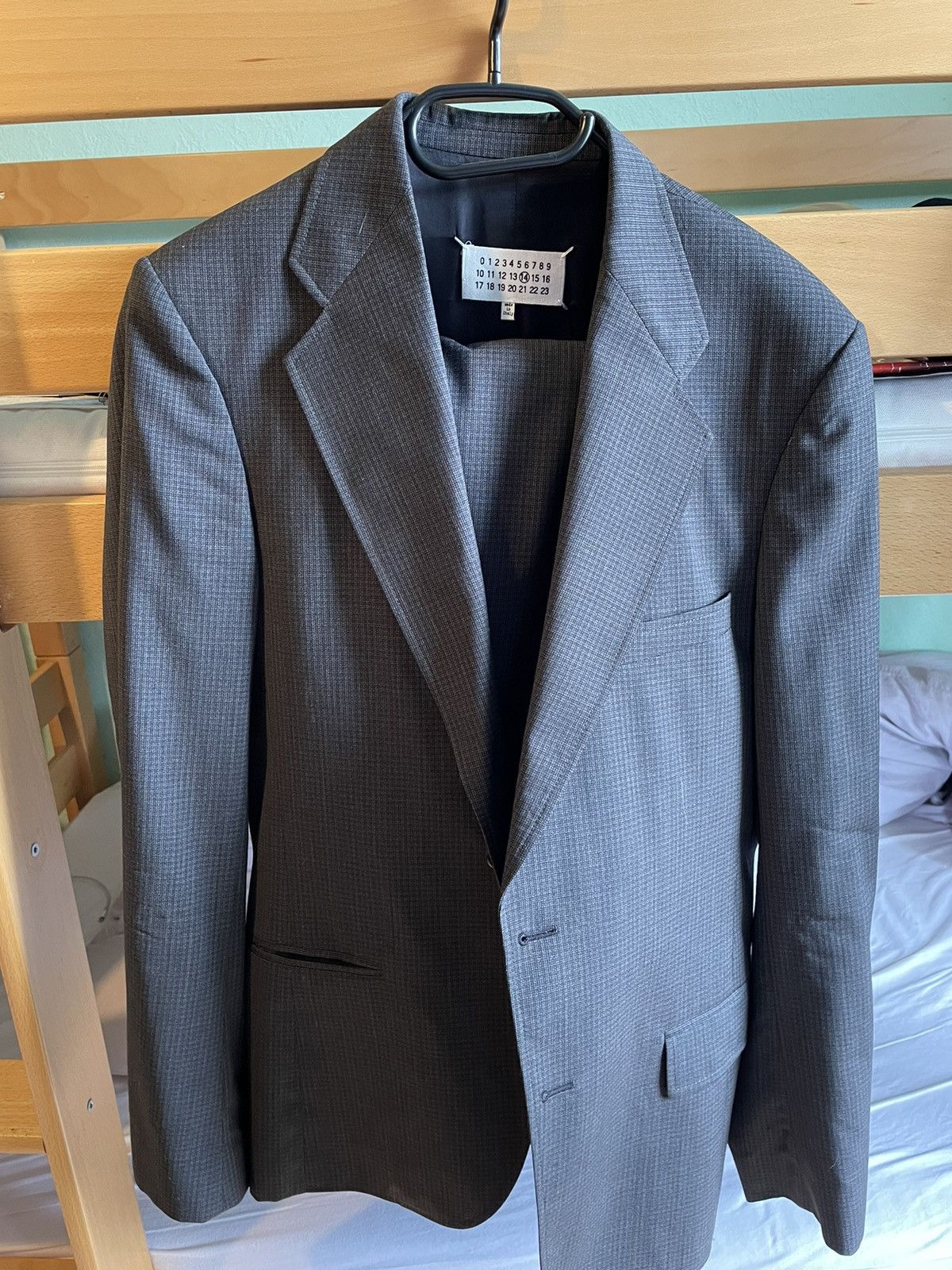 Maison Margiela grey maison margiela suit Size 48R - 1 Thumbnail