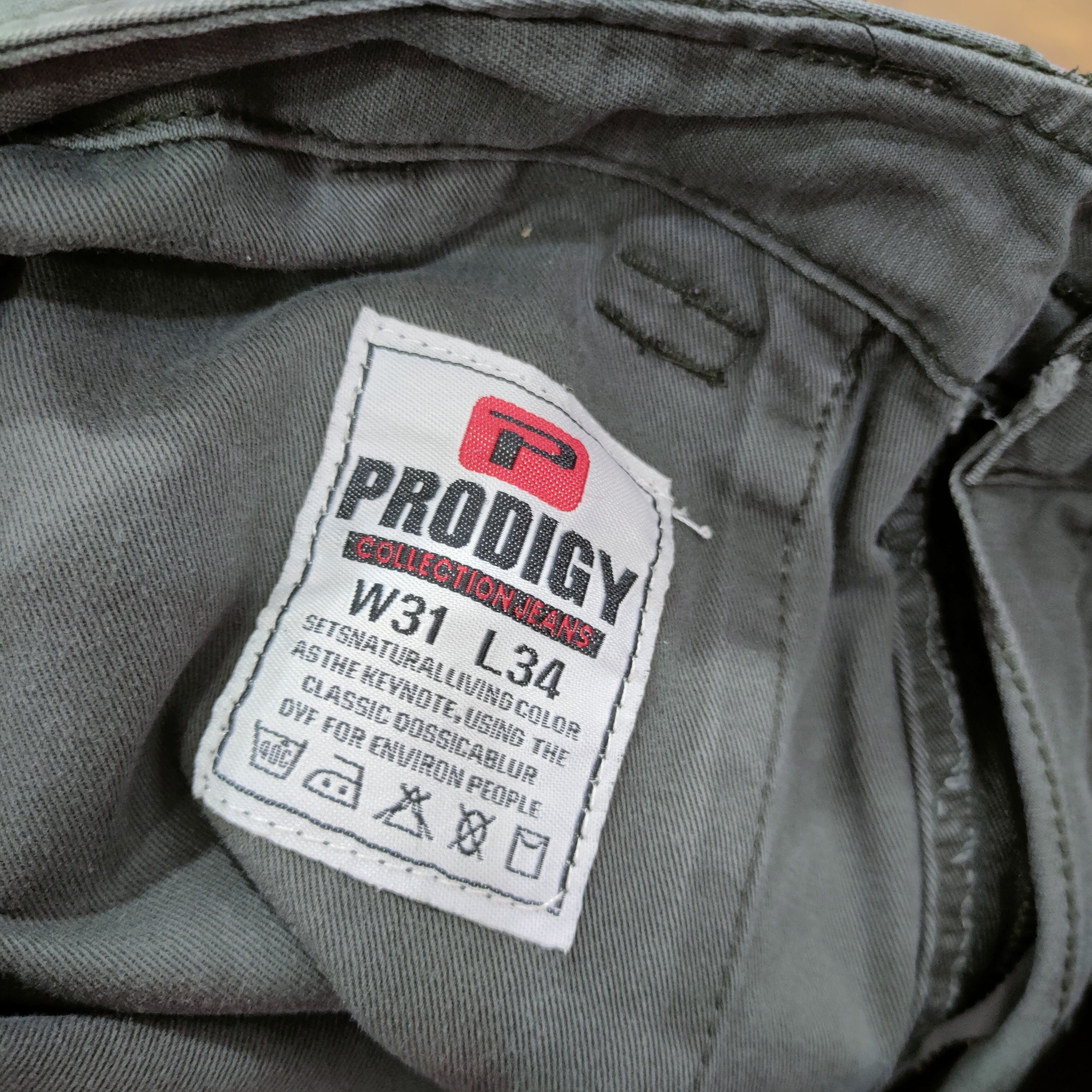 Japanese Brand PRODIGY BONDAGE FLARE CARGO PANTS Size US 30 / EU 46 - 11 Thumbnail