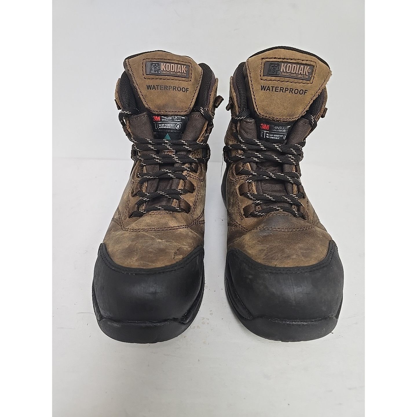 Other Kodiak Men's Journey 6" CTCP Safety Work Boots Brown 8M Size US 8 / EU 41 - 6 Thumbnail