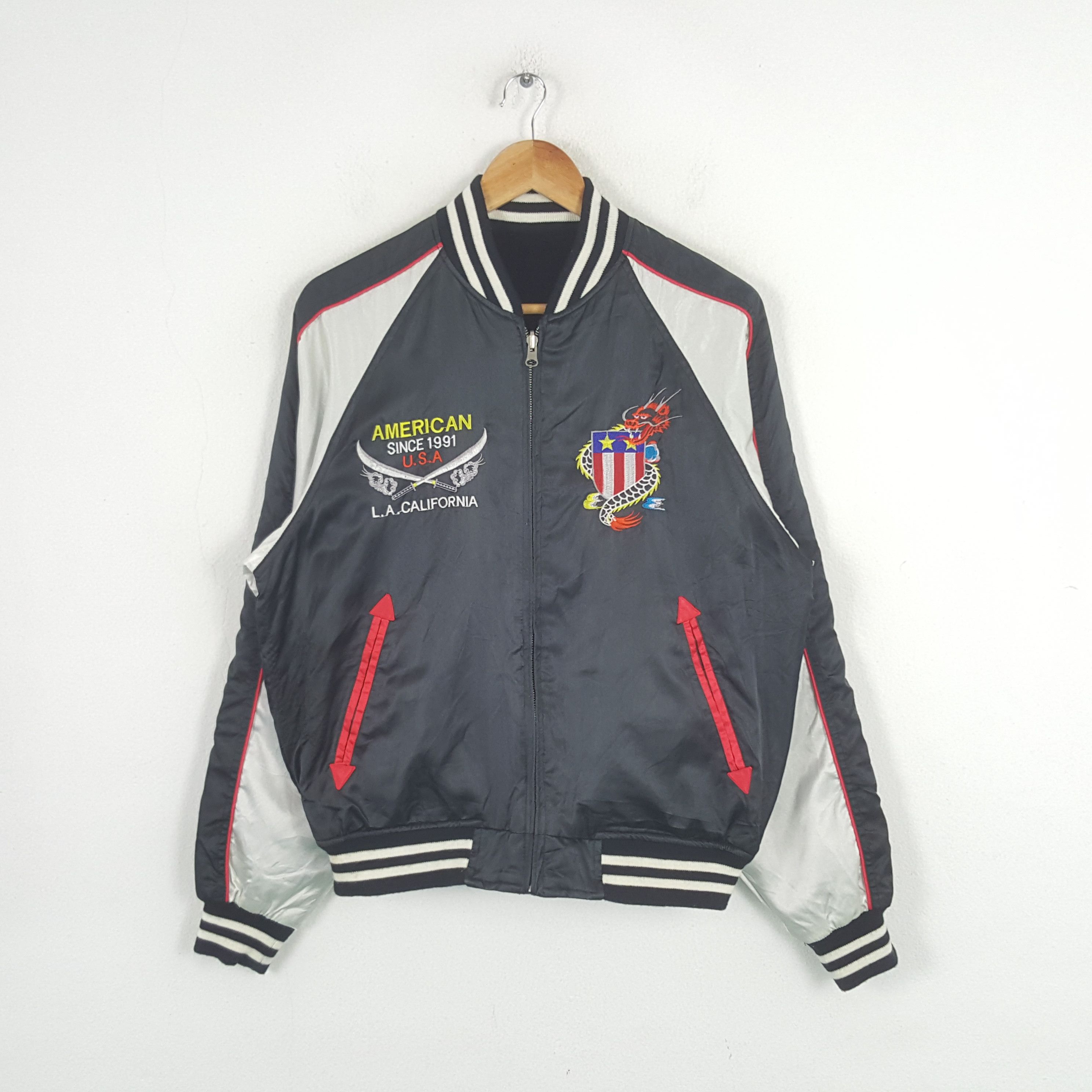 Other Vintage Shoot One American Sukajan Jacket C291N24 Size US M / EU 48-50 / 2 - 3 Thumbnail