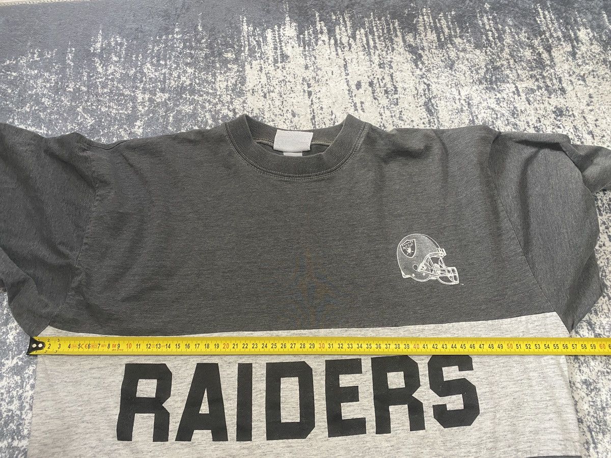 Chalk Line × NFL × Vintage Vintage nfl chalk line los angeles raiders rare tee 90s Size US L / EU 52-54 / 3 - 14 Thumbnail