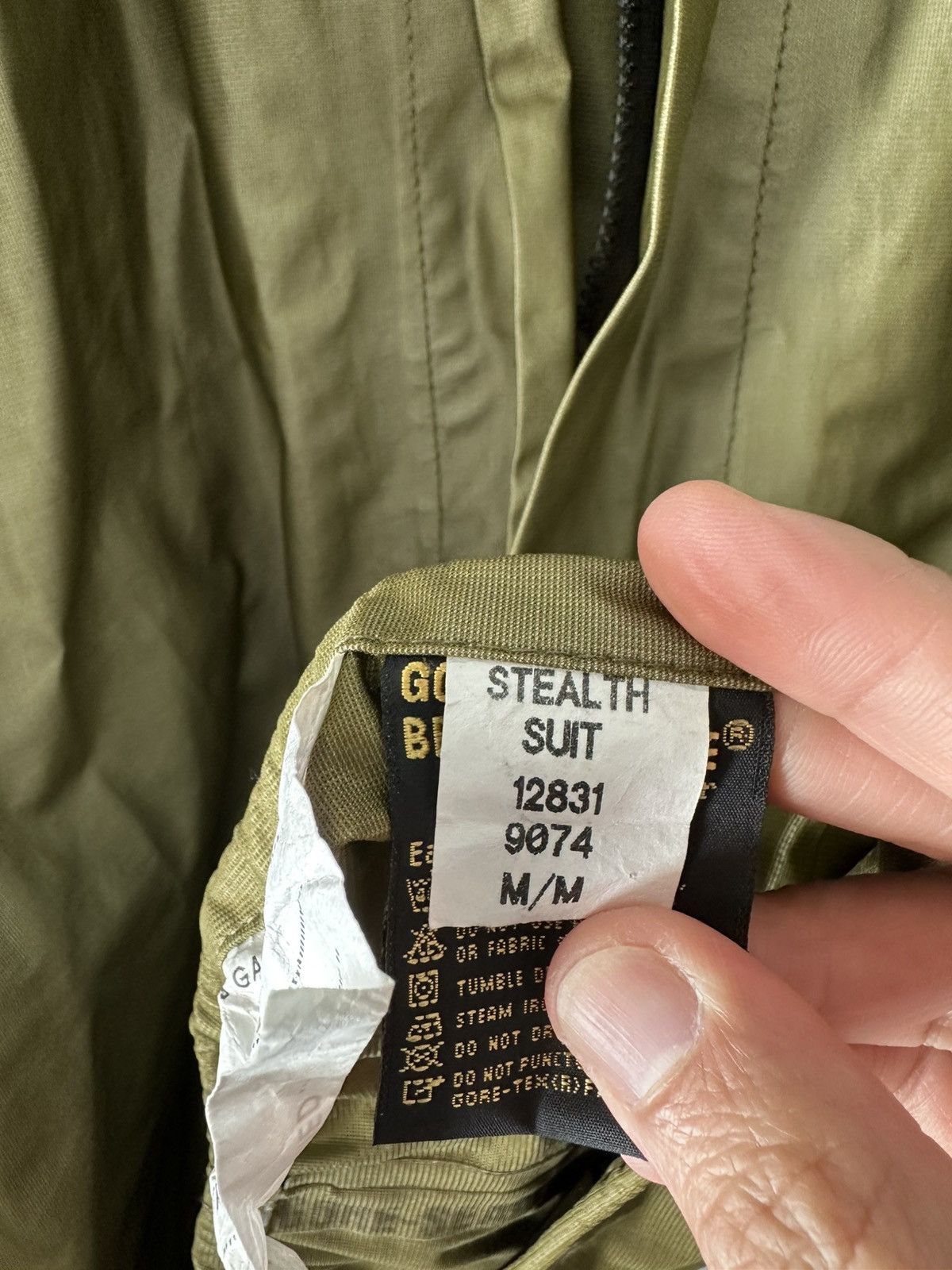 Goretex Peerless Gore-Tex Stealth Suit - Jacket Size US M / EU 48-50 / 2 - 4 Thumbnail