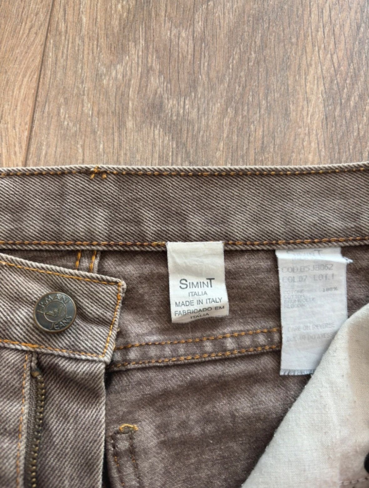 Giorgio Armani Giorgio Armani jeans simint vintage Size 31" - 3 Thumbnail