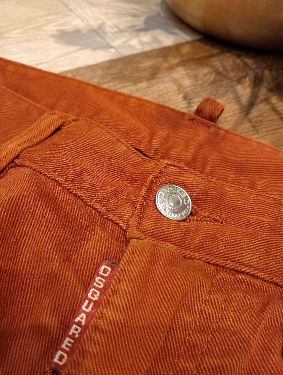 Dsquared2 DSQUARED2 ITALY BRICK ORANGE PANTS Size US 33 - 6 Thumbnail