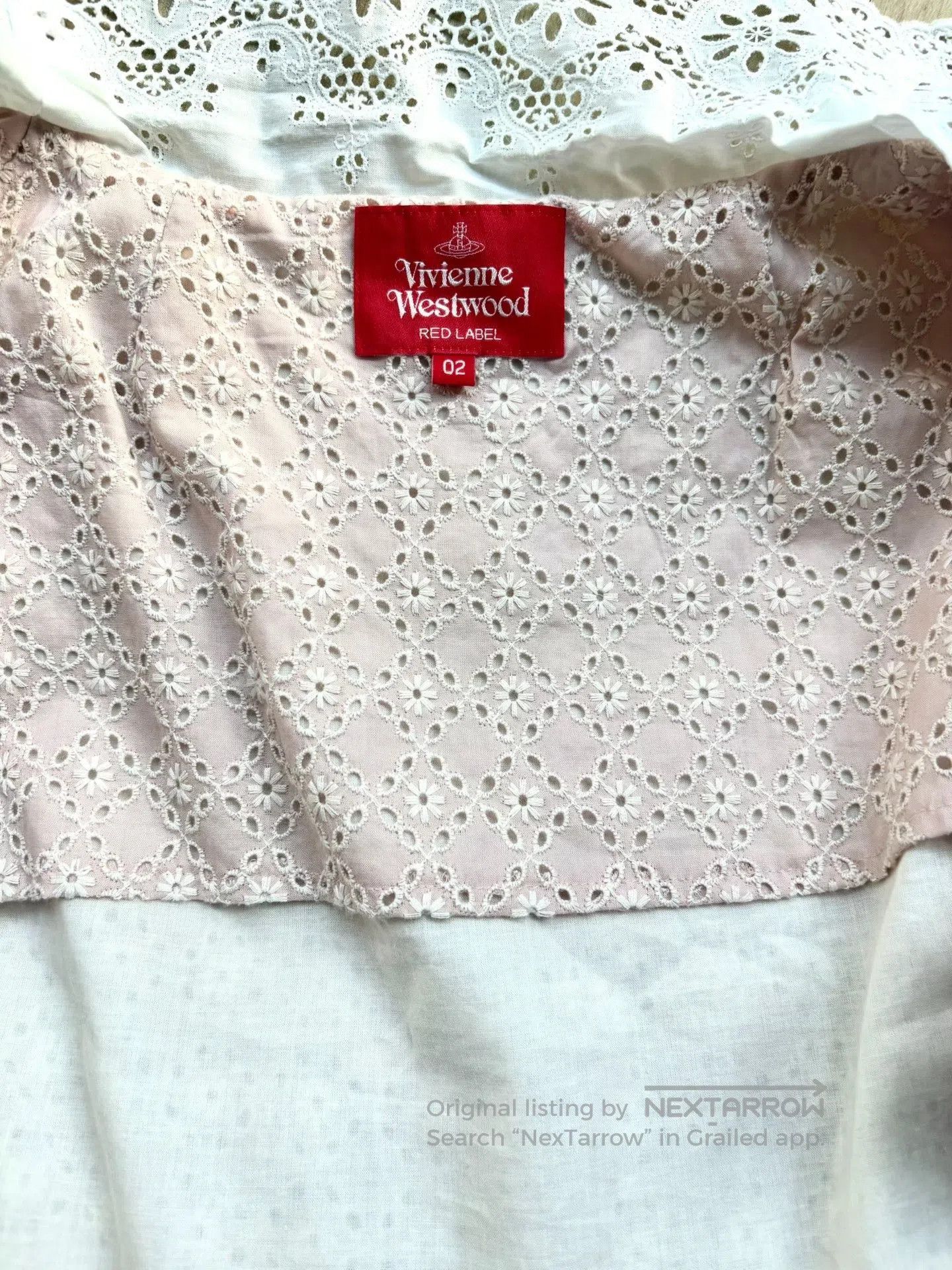 Vivienne Westwood Vivienne Westwood Vintage Pink Lace Dress. Size M / US 6-8 / IT 42-44 - 8 Thumbnail