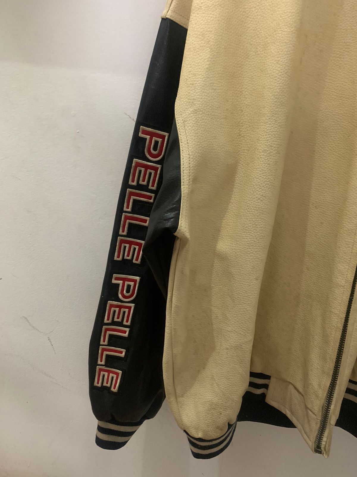 Marc Buchanan × Pelle Pelle Vintage Pelle Pelle by Marc Buchanan Varsity Jacket Size US XXL / EU 58 / 5 - 4 Thumbnail