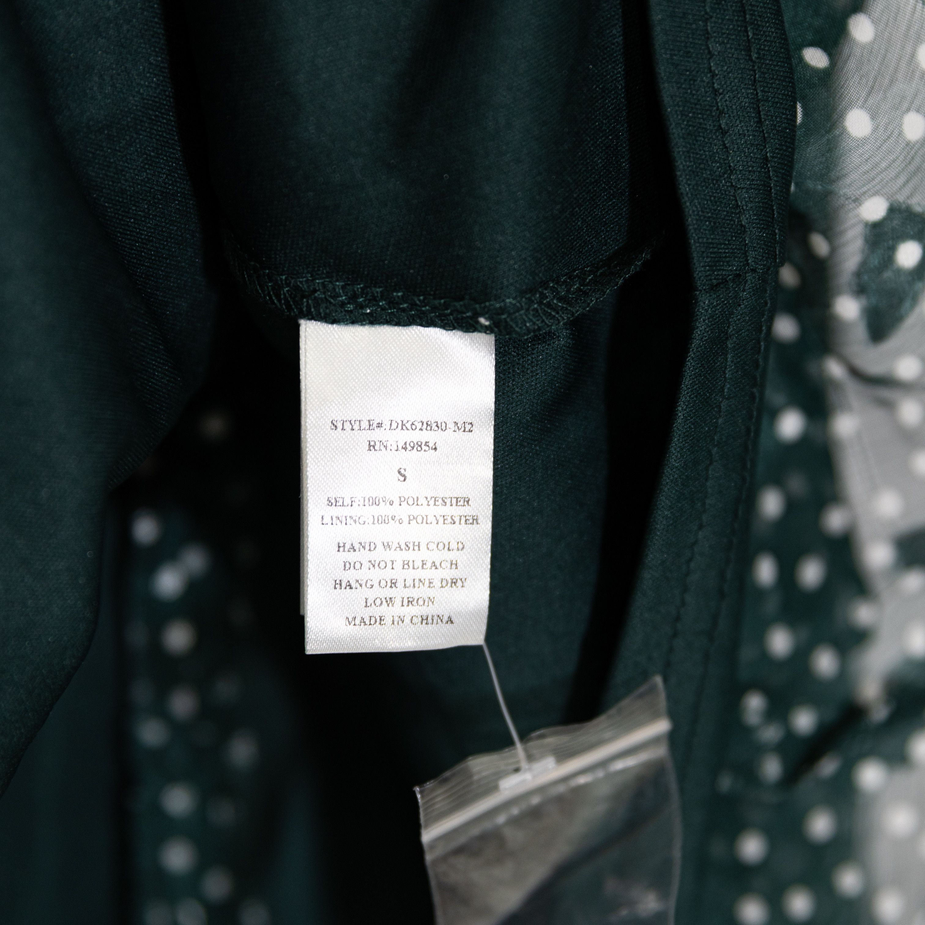 Sage NEW Sage The Label Green White Polka Size S / US 4 / IT 40 - 3 Thumbnail