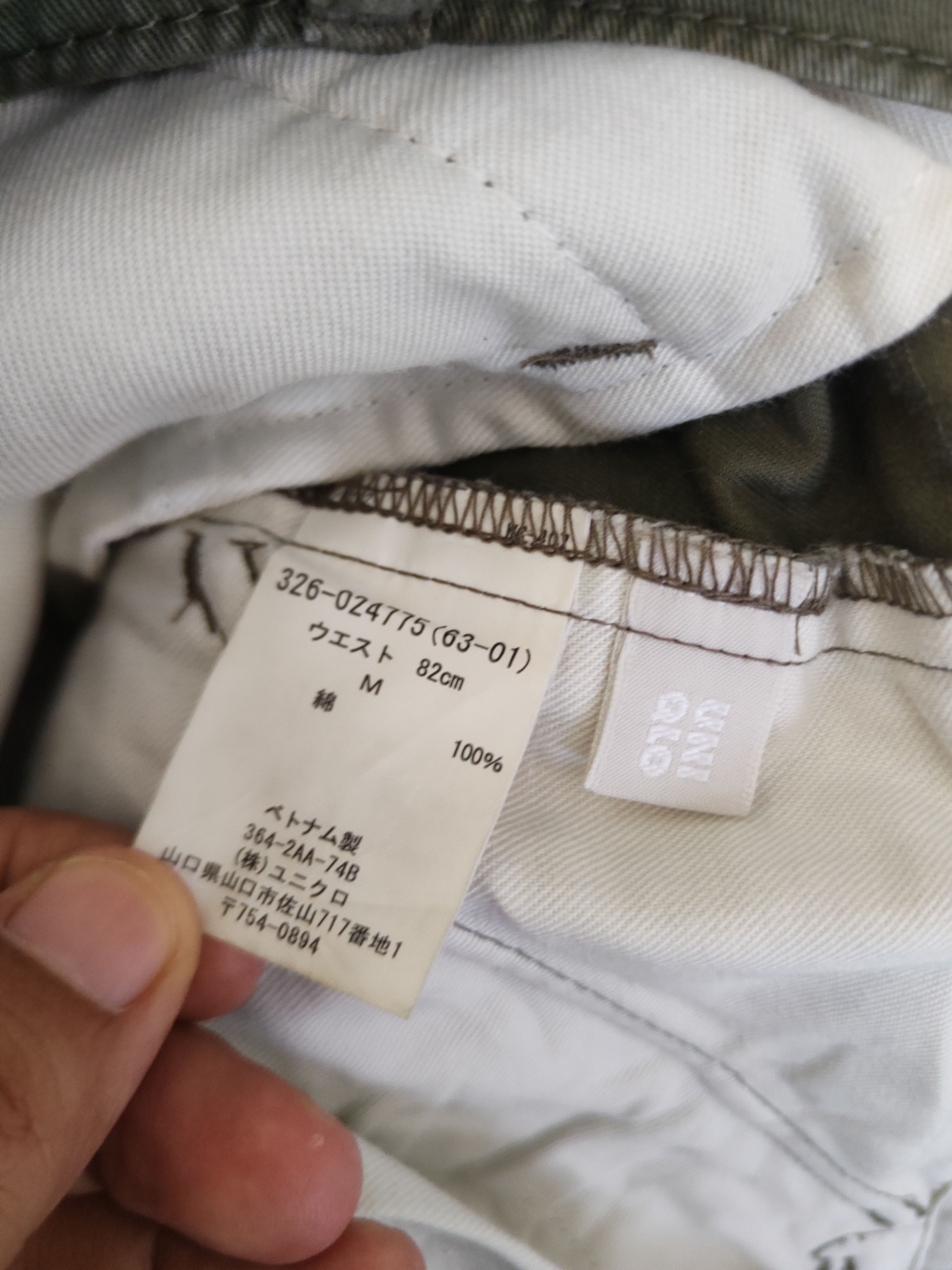 Japanese Brand DL Uniqlo Dark Olive Multipocket Cargo Pants #1943 Size US 32 / EU 48 - 13 Thumbnail