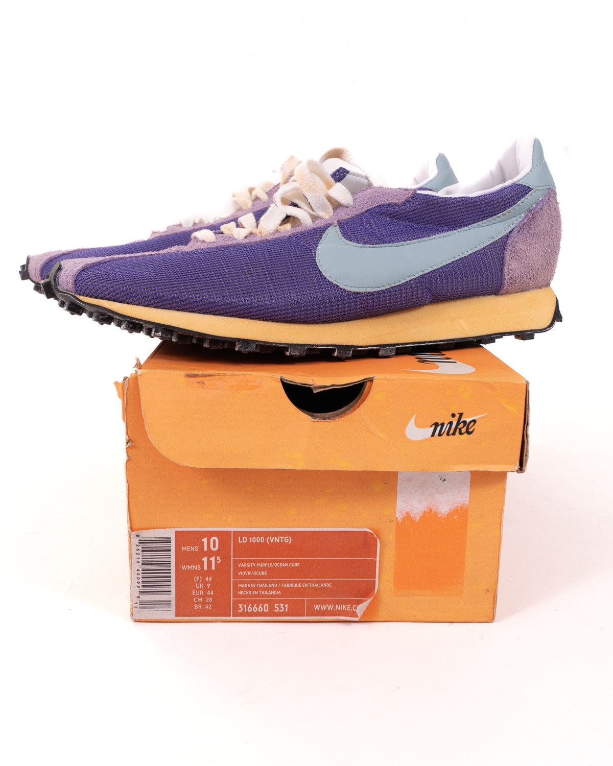 Nike Nike LD1000 Vntg (2007) DS Purple/Blue Size US 10 / EU 43 - 6 Thumbnail