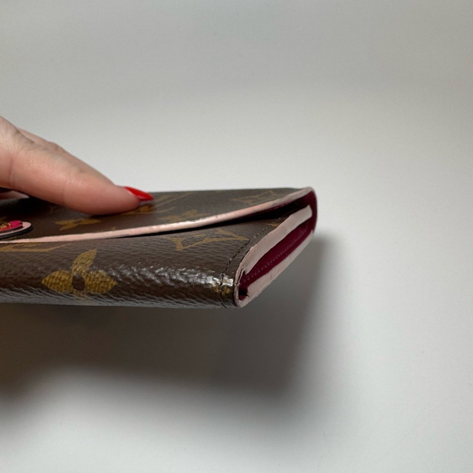 Louis Vuitton Louis Vuitton Emilie Bloom Pink Fuchsia Monogram Wallet Size ONE SIZE - 15 Thumbnail