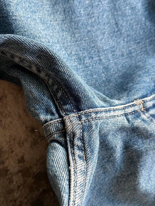 Guess Guess Jeans Made in USA Sz W 29 Baggy Vintage 90s Size 29" - 10 Thumbnail