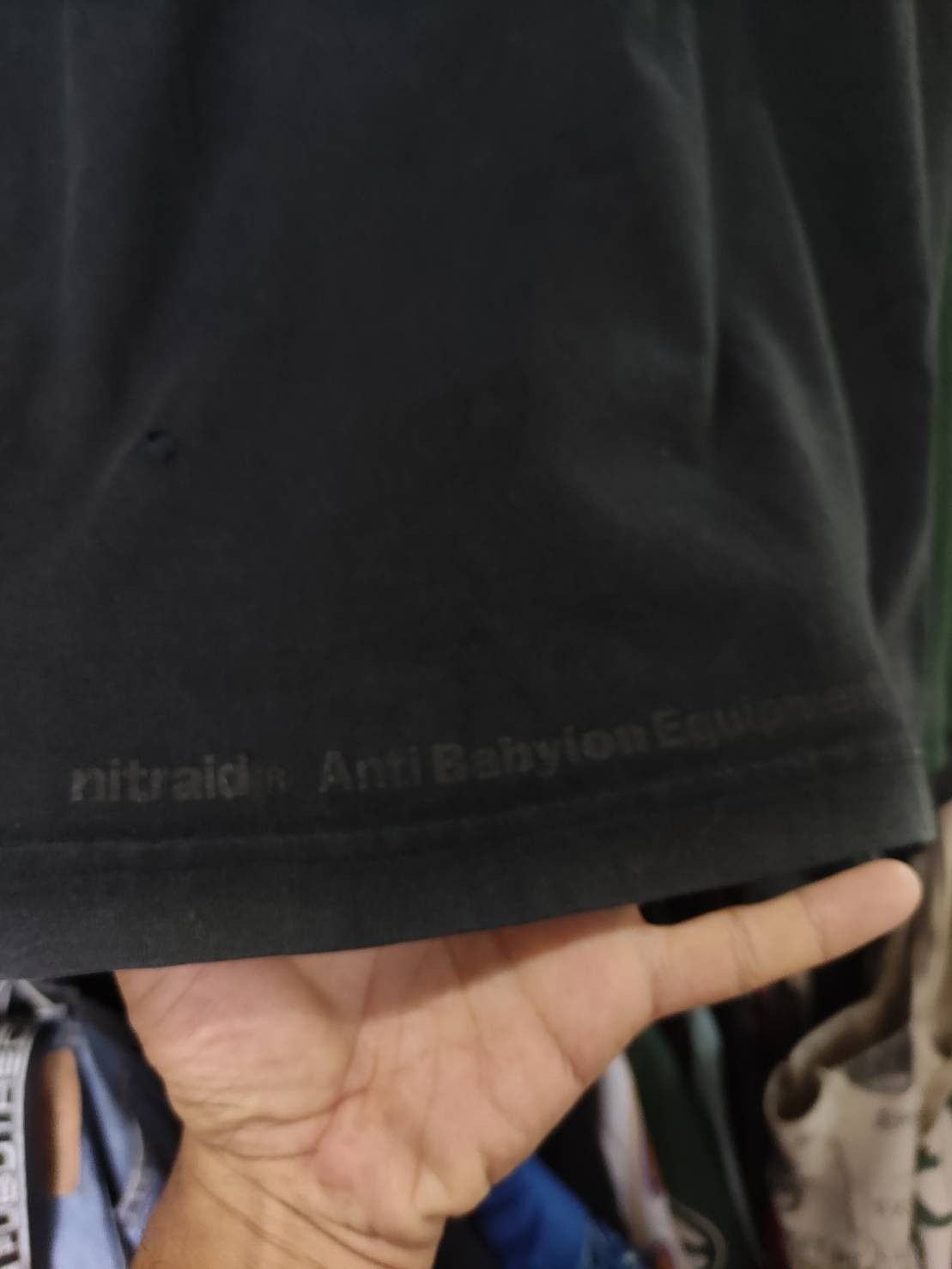 Japanese Brand Nitraid Anti Babylon Equipment Animal Patchwork Logo T-Shirt Size US XL / EU 56 / 4 - 10 Thumbnail