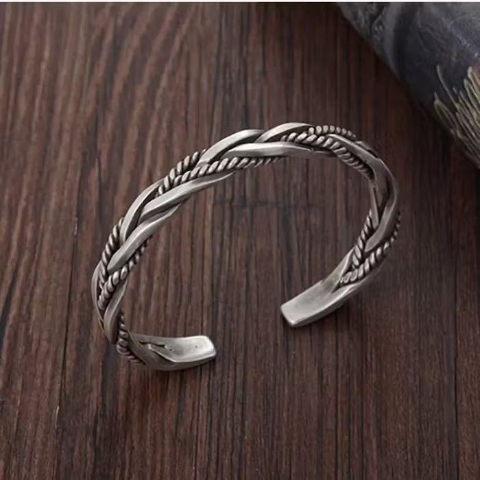 Jewelry × Vintage Twisted Woven Bracelet Size ONE SIZE - 1 Thumbnail