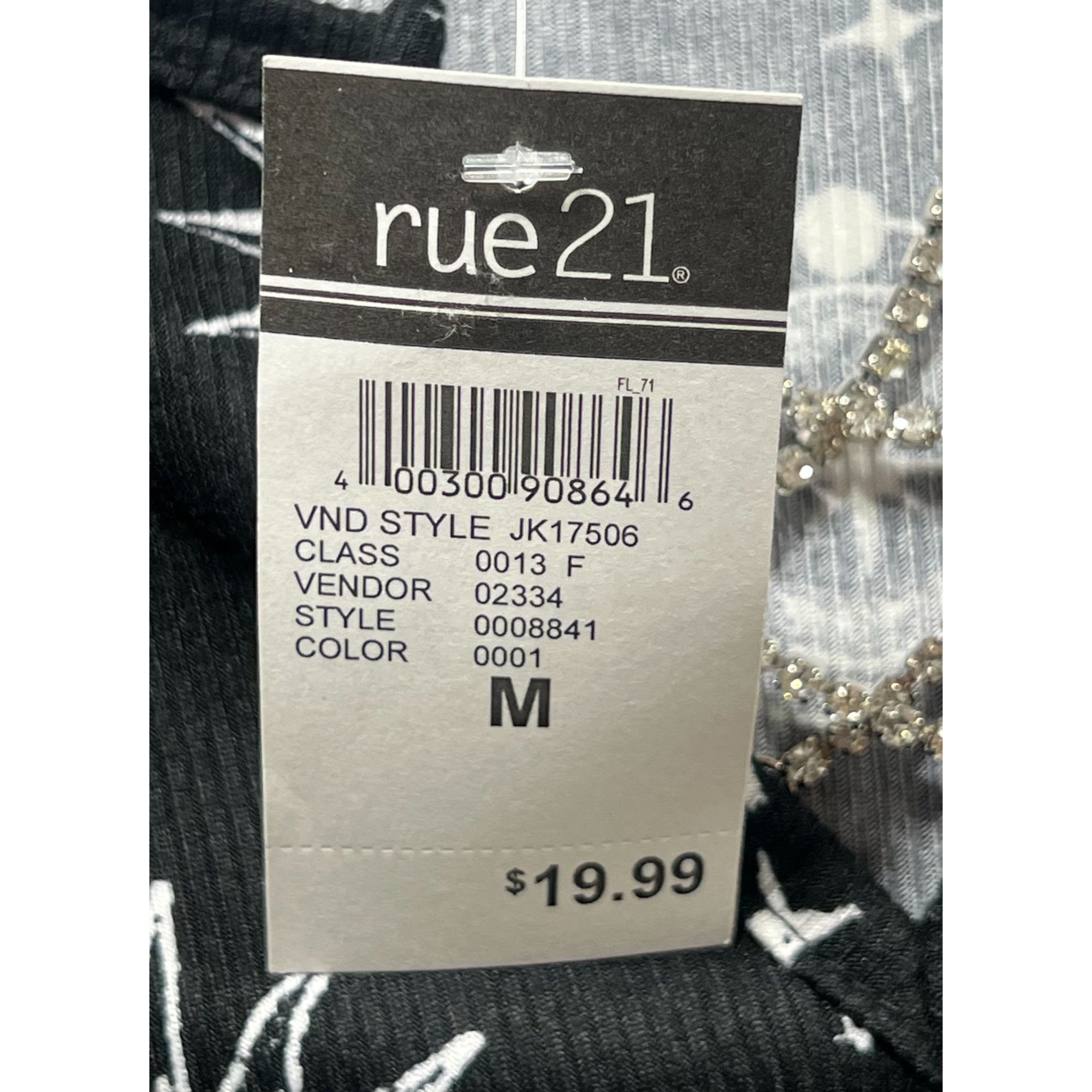 rue21 Rue 21 - Women's Long Sleeve Pullover Blouse - Black - Mediu Size M / US 6-8 / IT 42-44 - 8 Thumbnail
