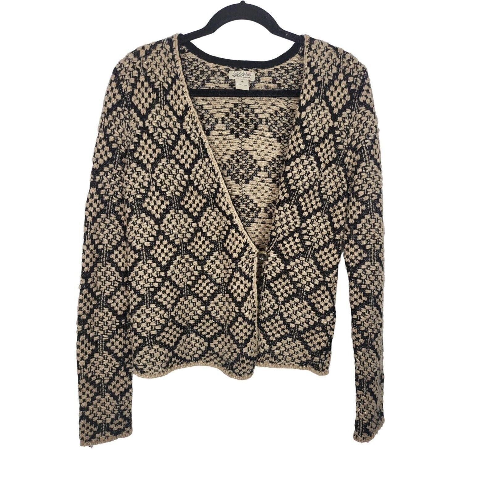 Lucky Brand Lucky Brand Lagen Look Cardigan Sweater M Womens Size M / US 6-8 / IT 42-44 - 1 Thumbnail