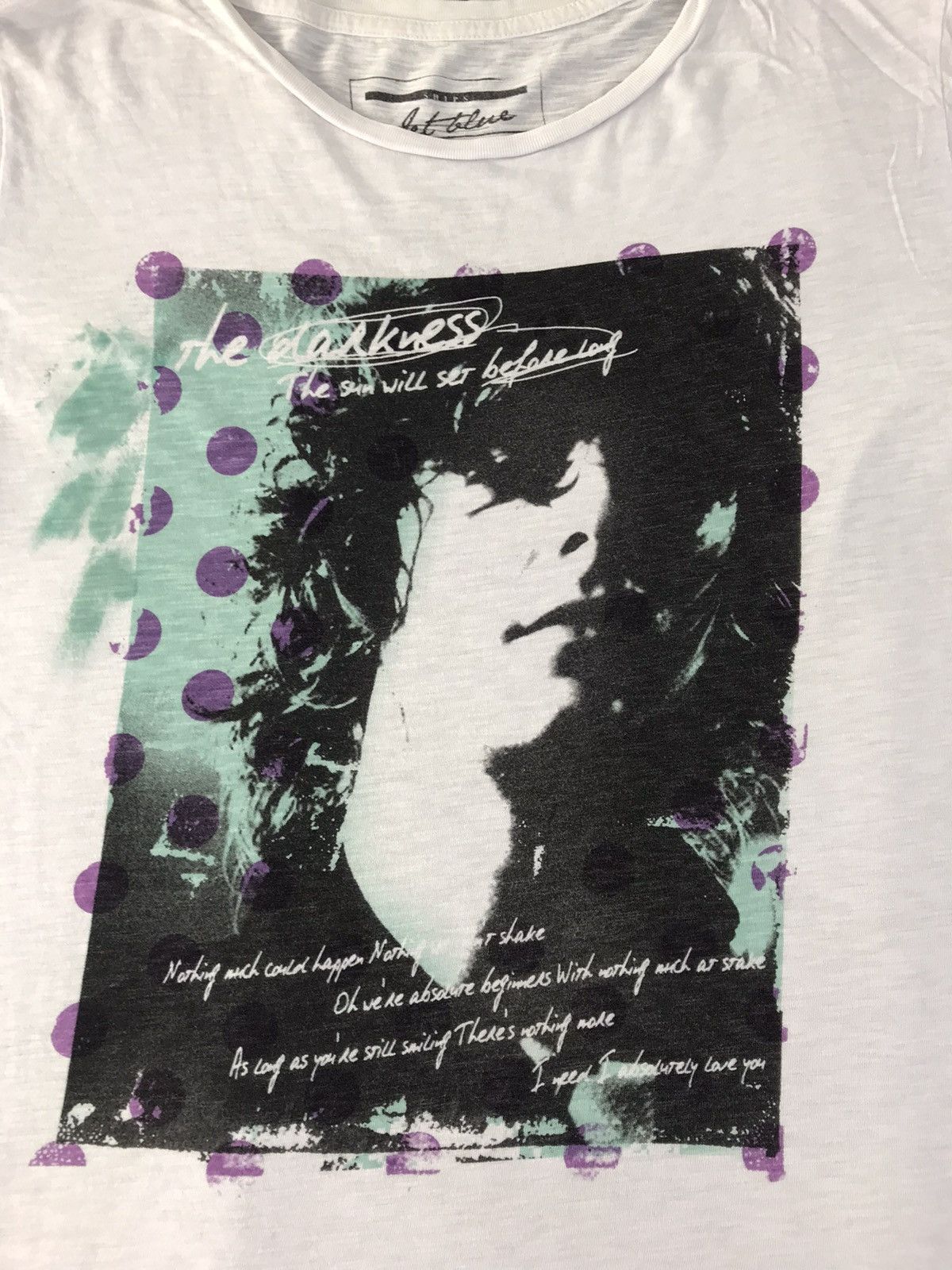 Japanese Brand Ships Jet Blue Big Rocker Logo Printed Tee Girl Youth Wear Size US M / EU 48-50 / 2 - 4 Thumbnail