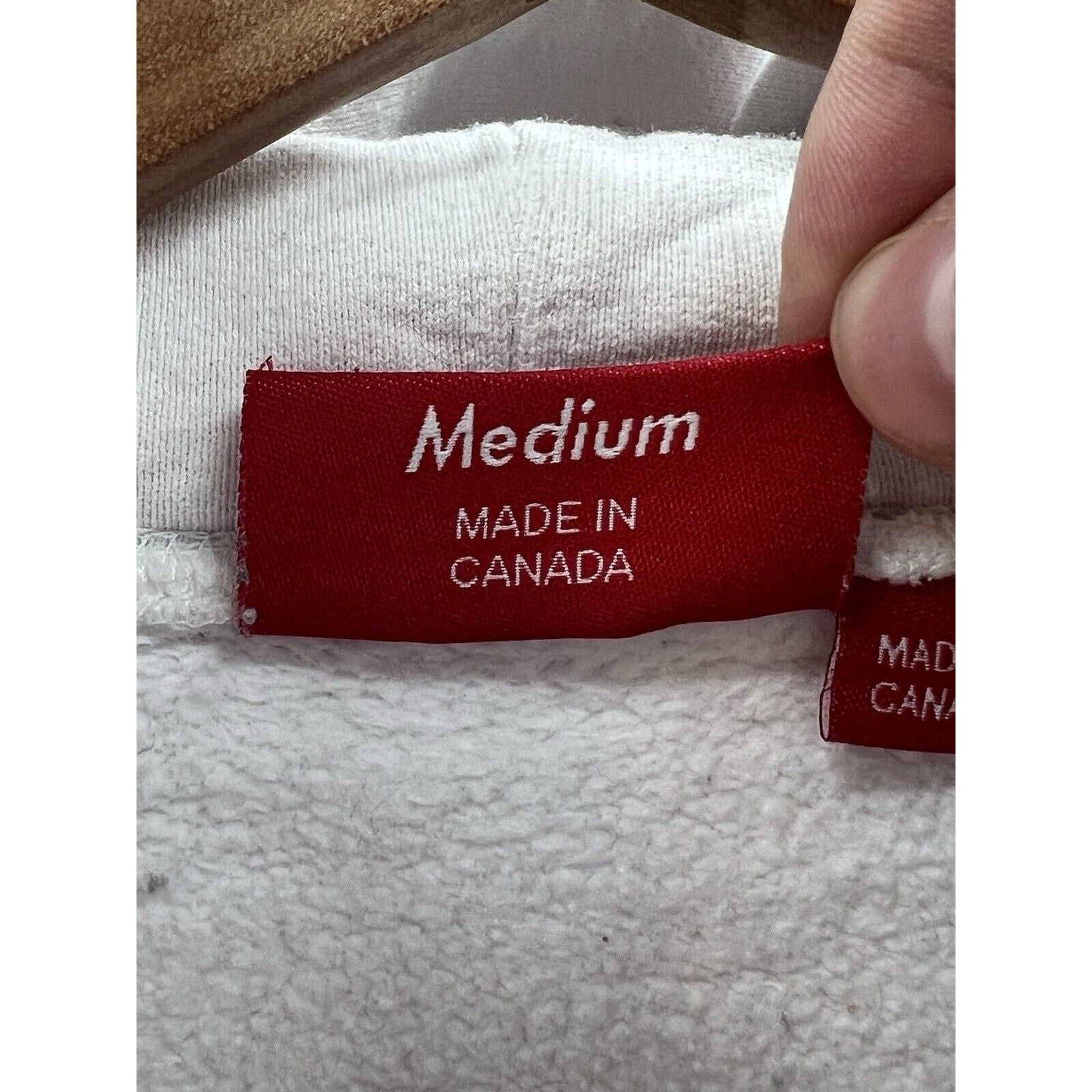 Supreme Supreme Franklin Hooded Sweatshirt White Sz: M Size US M / EU 48-50 / 2 - 4 Thumbnail