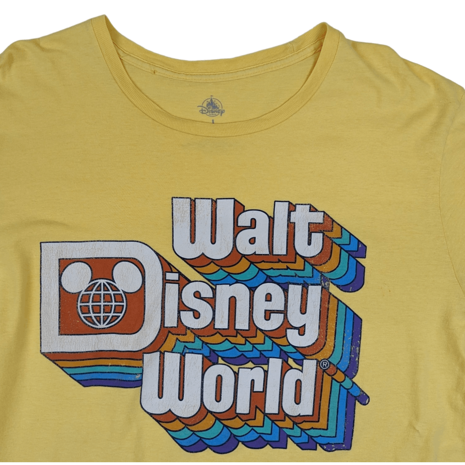 Disney WALT DISNEY World Big Spell Out T-Shirt Size US L / EU 52-54 / 3 - 4 Thumbnail